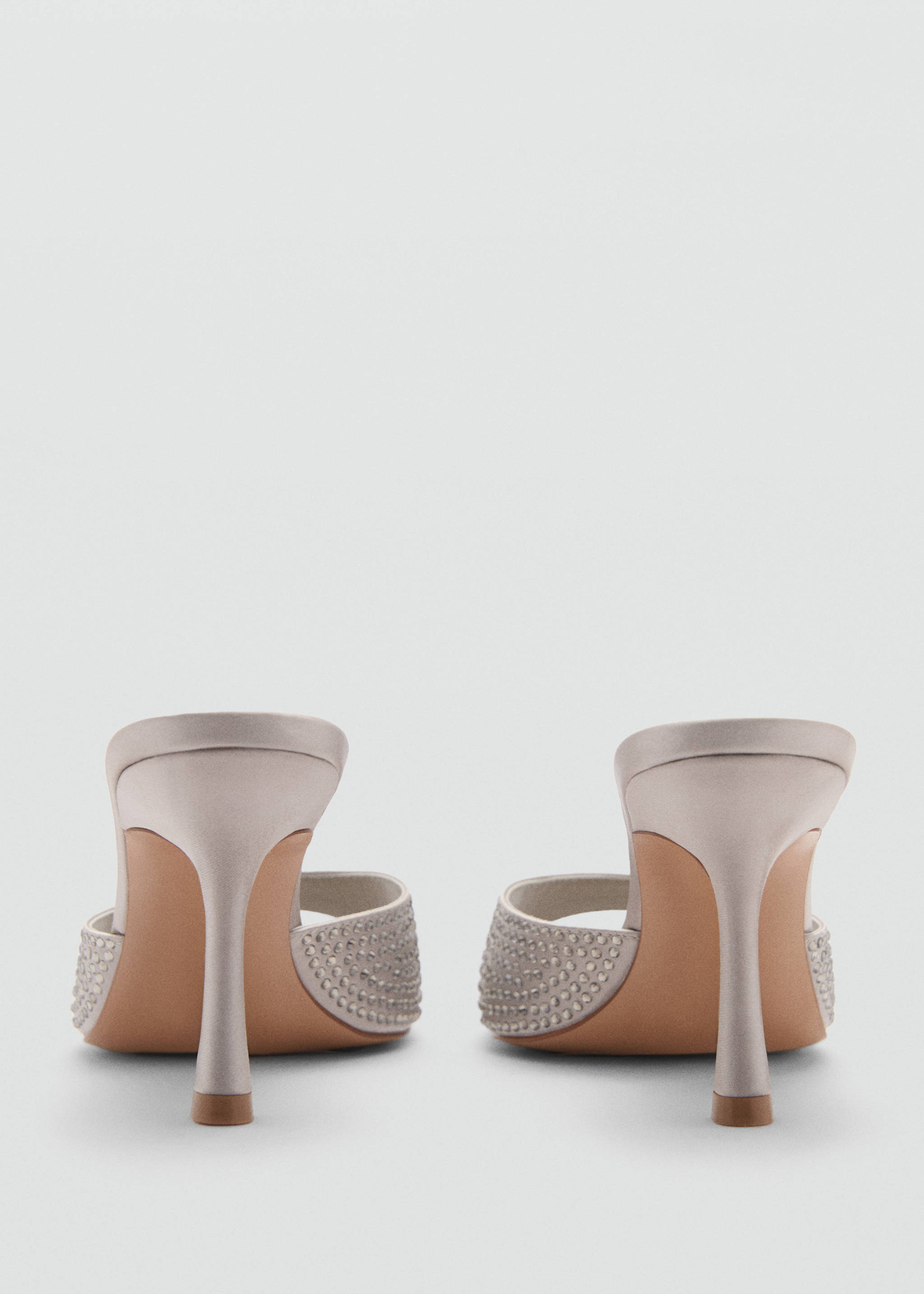Sandales ouvertes à l’arrière strass - Détail de l'article 1
