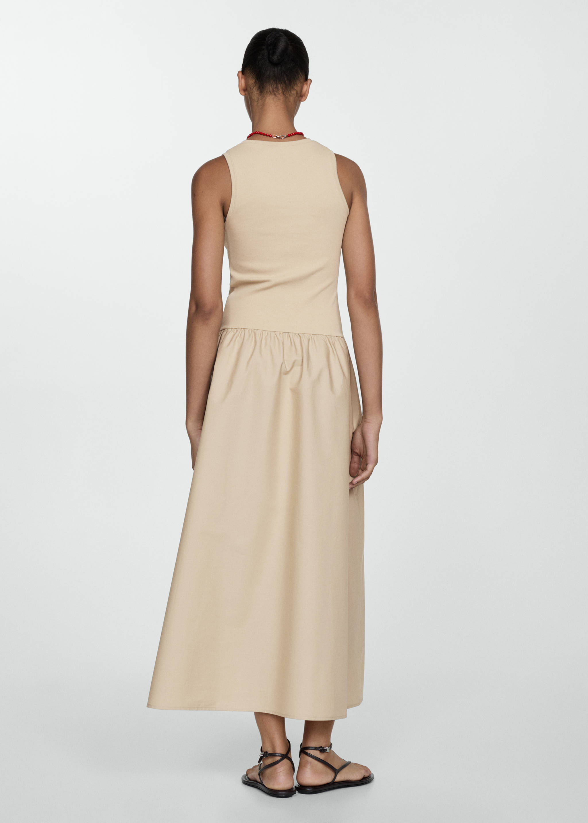 A-line dress - Reverse of the article