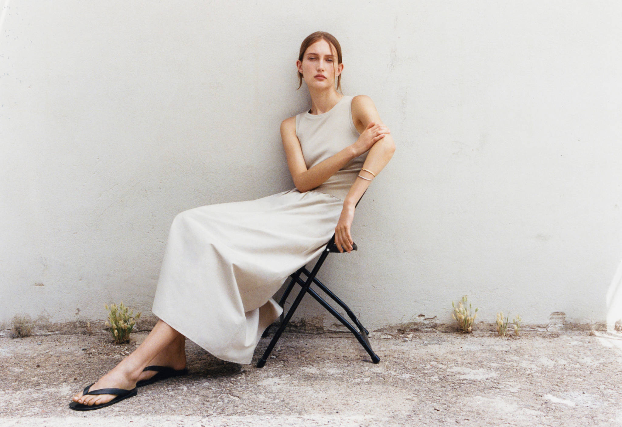 A-line dress - Panoramic plane