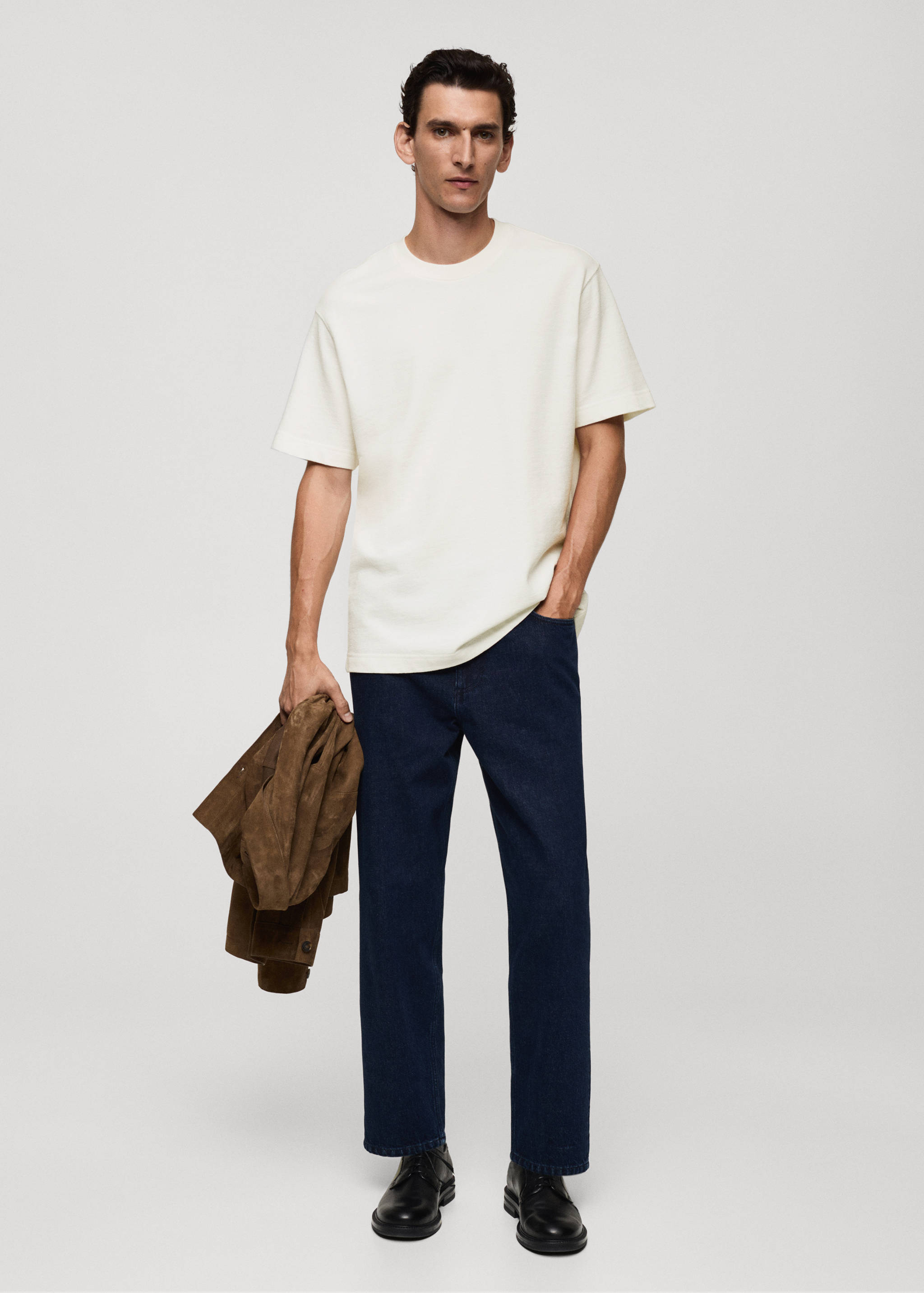 100%棉质宽松款T恤 - null