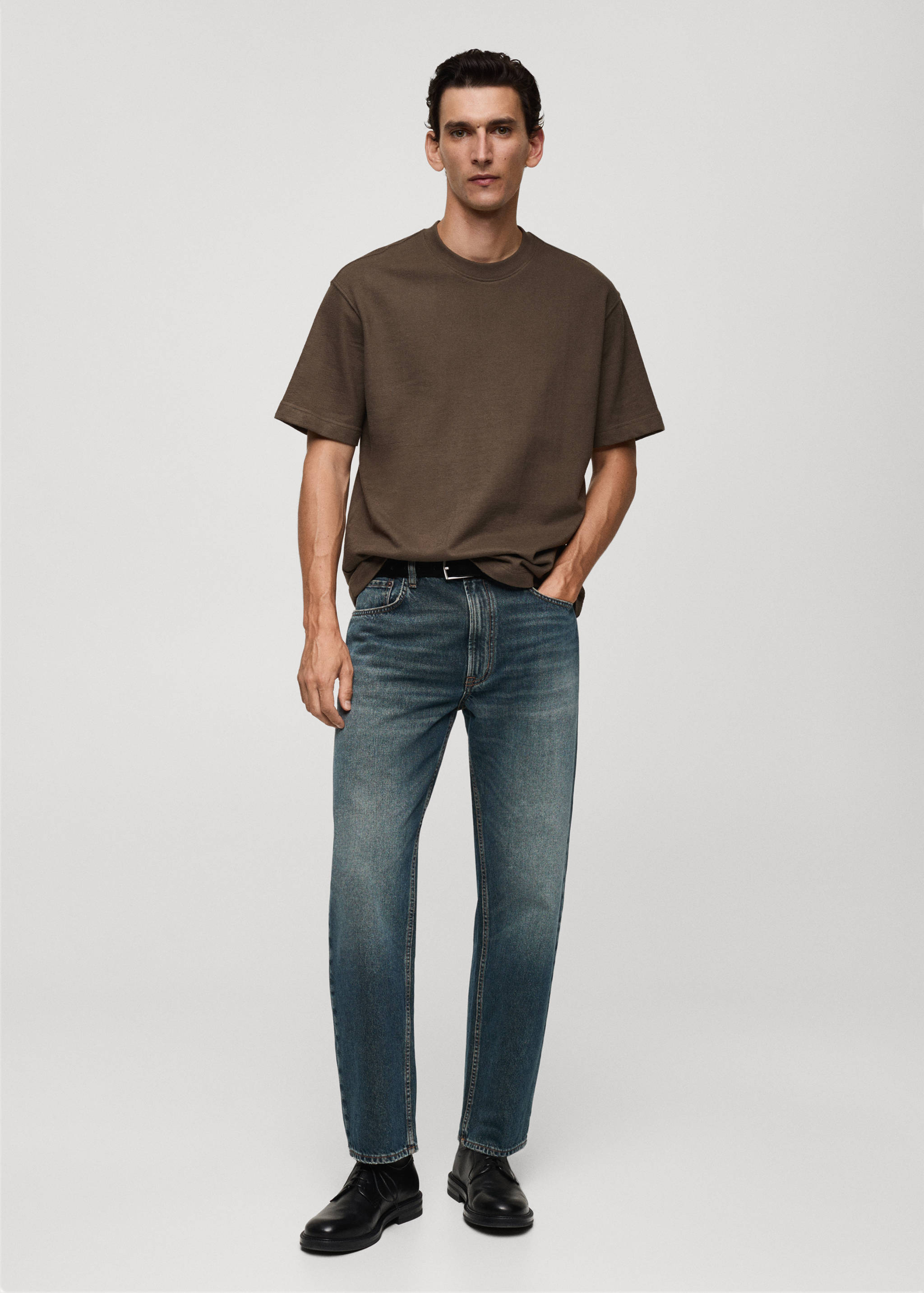 100%棉质宽松款T恤 - null