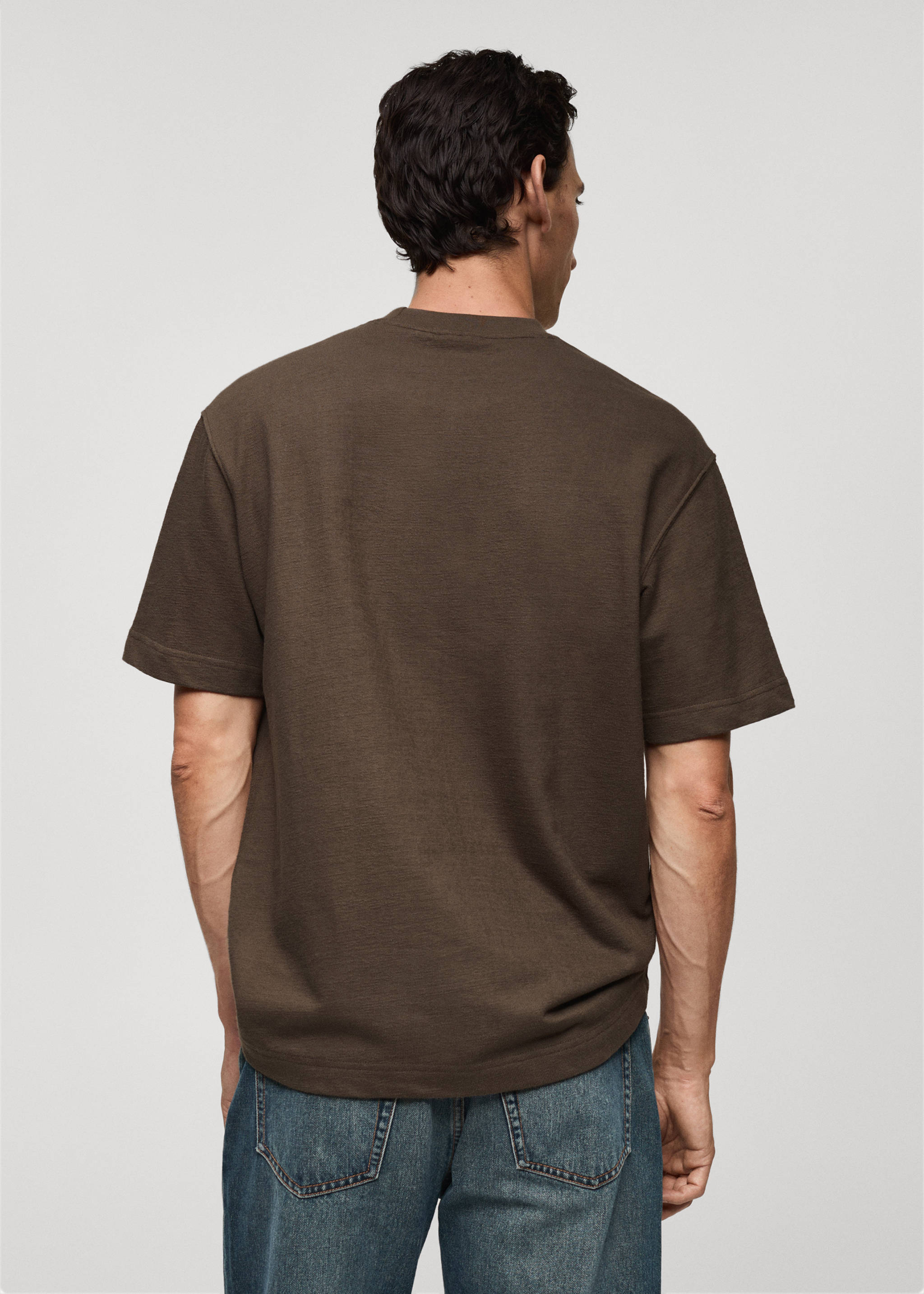 100%棉质宽松款T恤 - null