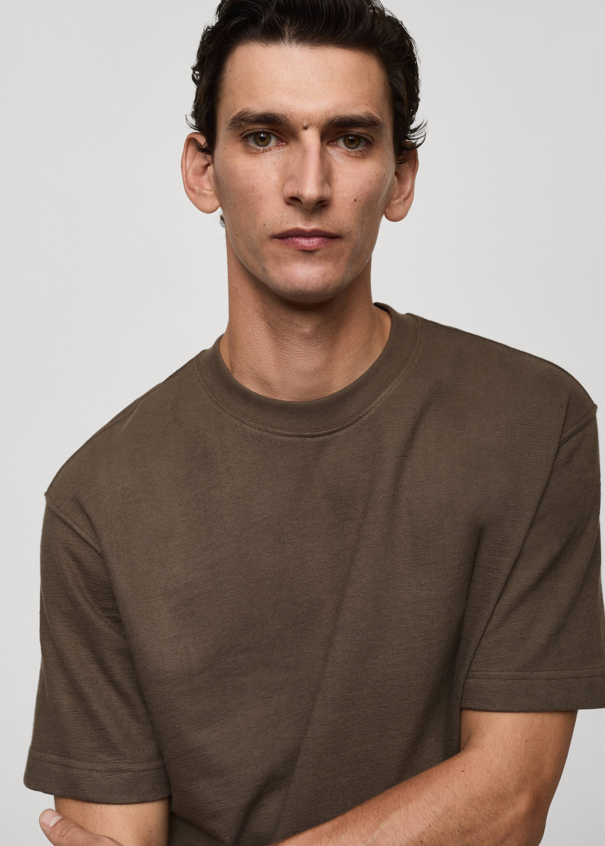 100%棉质宽松款T恤 - null