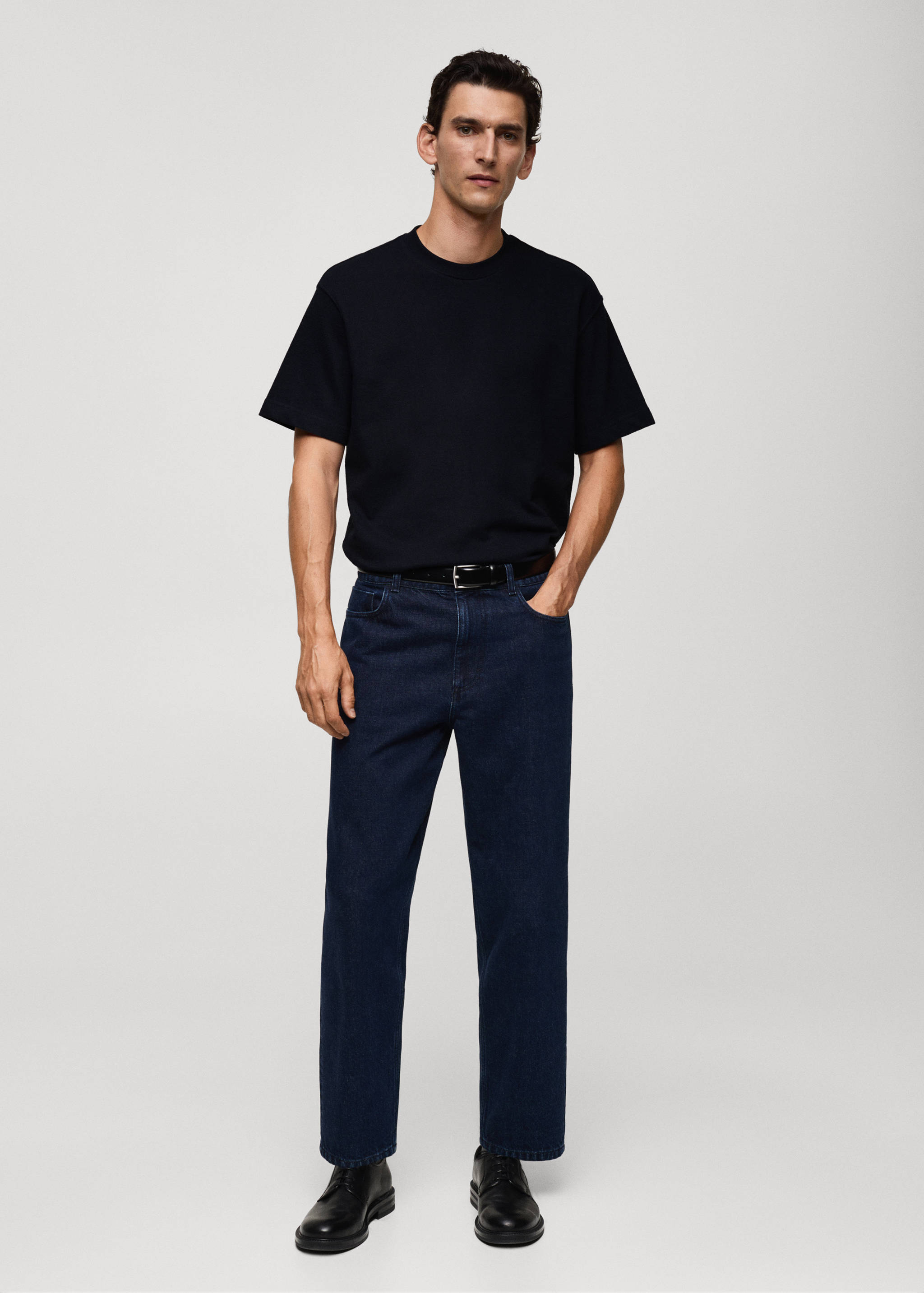 100%棉质宽松款T恤 - null