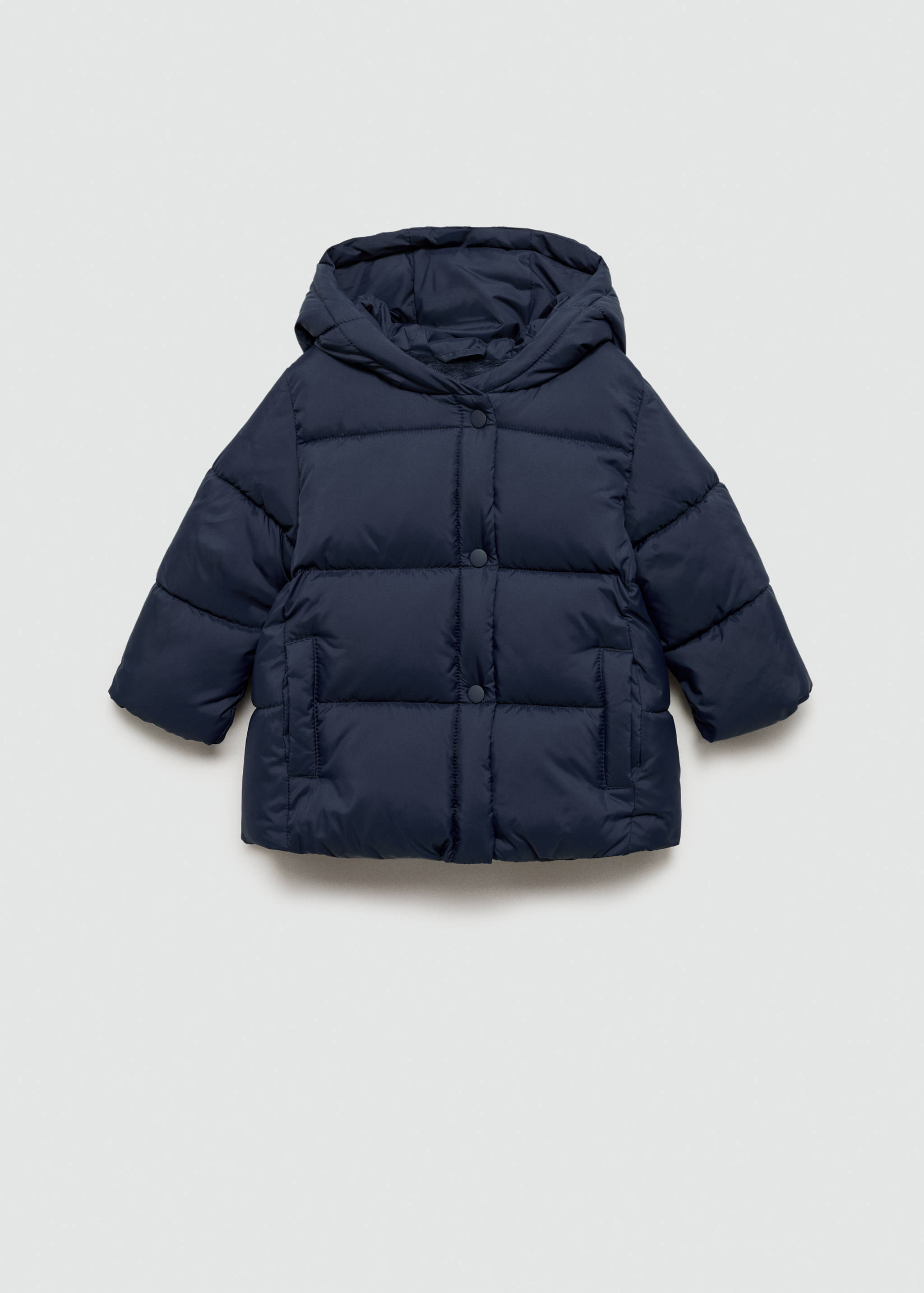 Hood puffer coat - Article without model