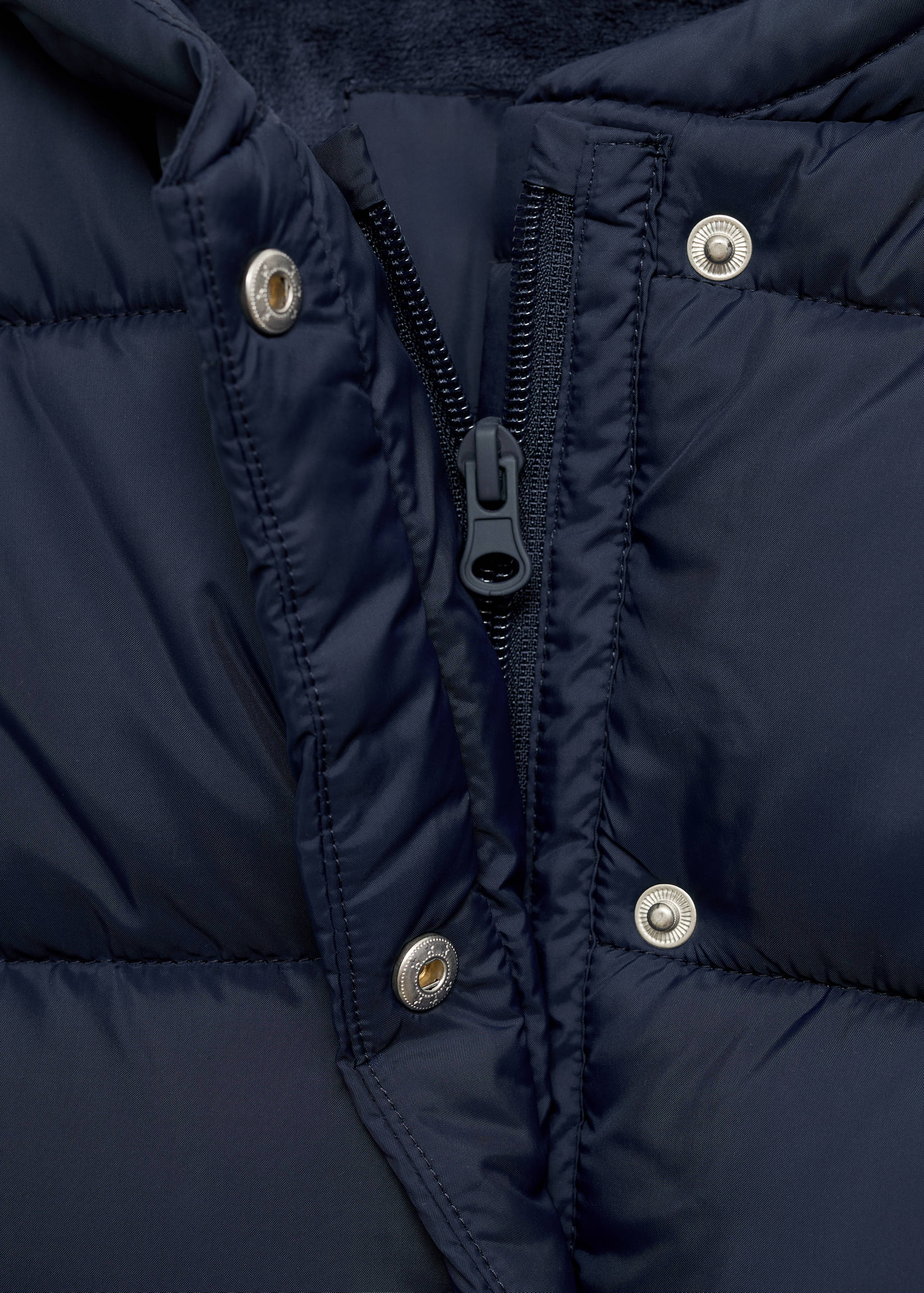 Hood puffer coat - Details of the article 8
