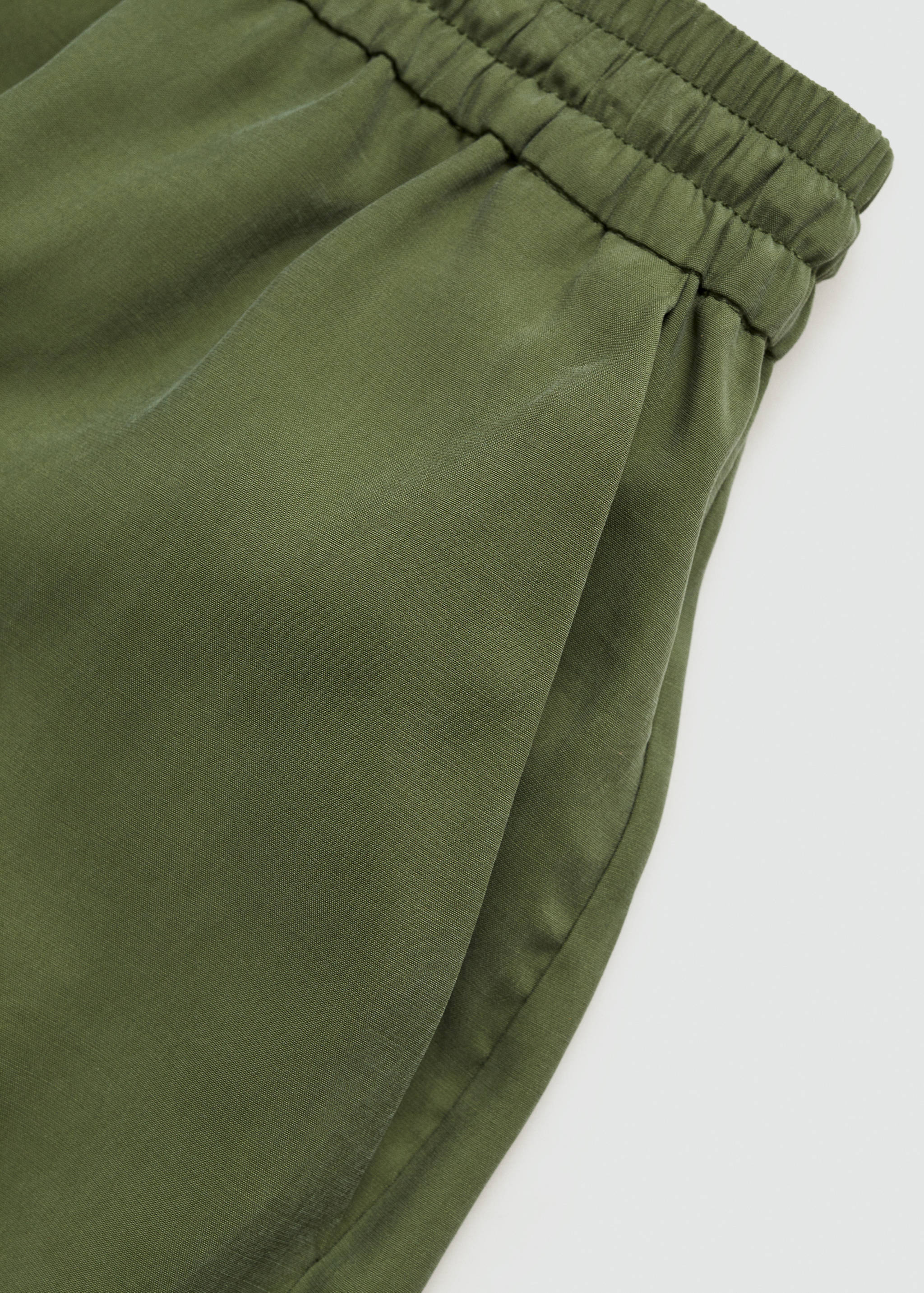Modal shorts with bow - Details of the article 0
