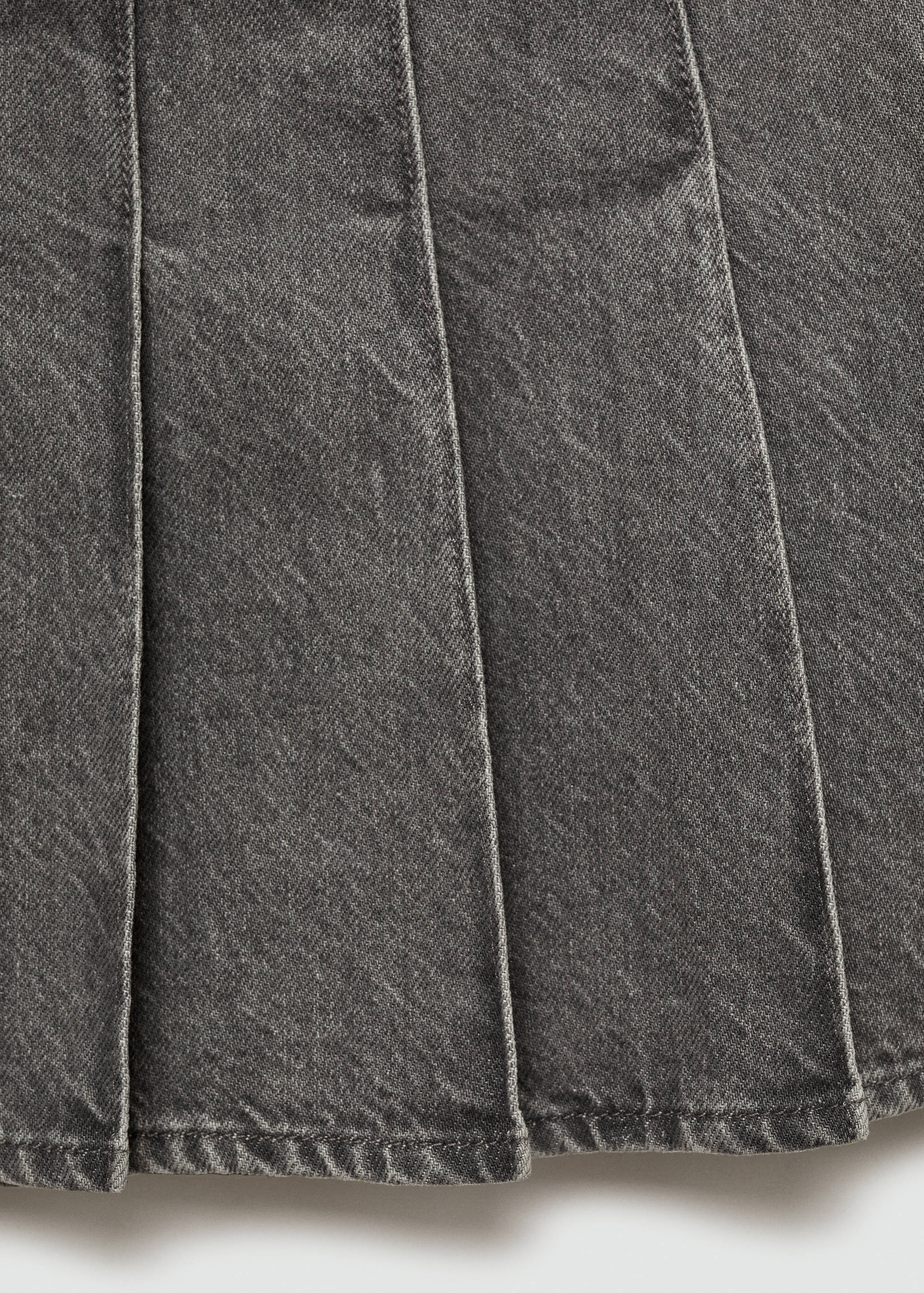 牛仔布迷你裙 - null