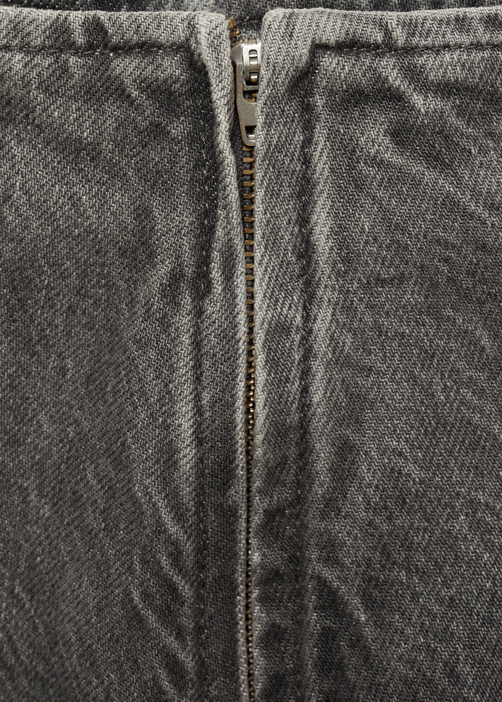 牛仔布迷你裙 - null