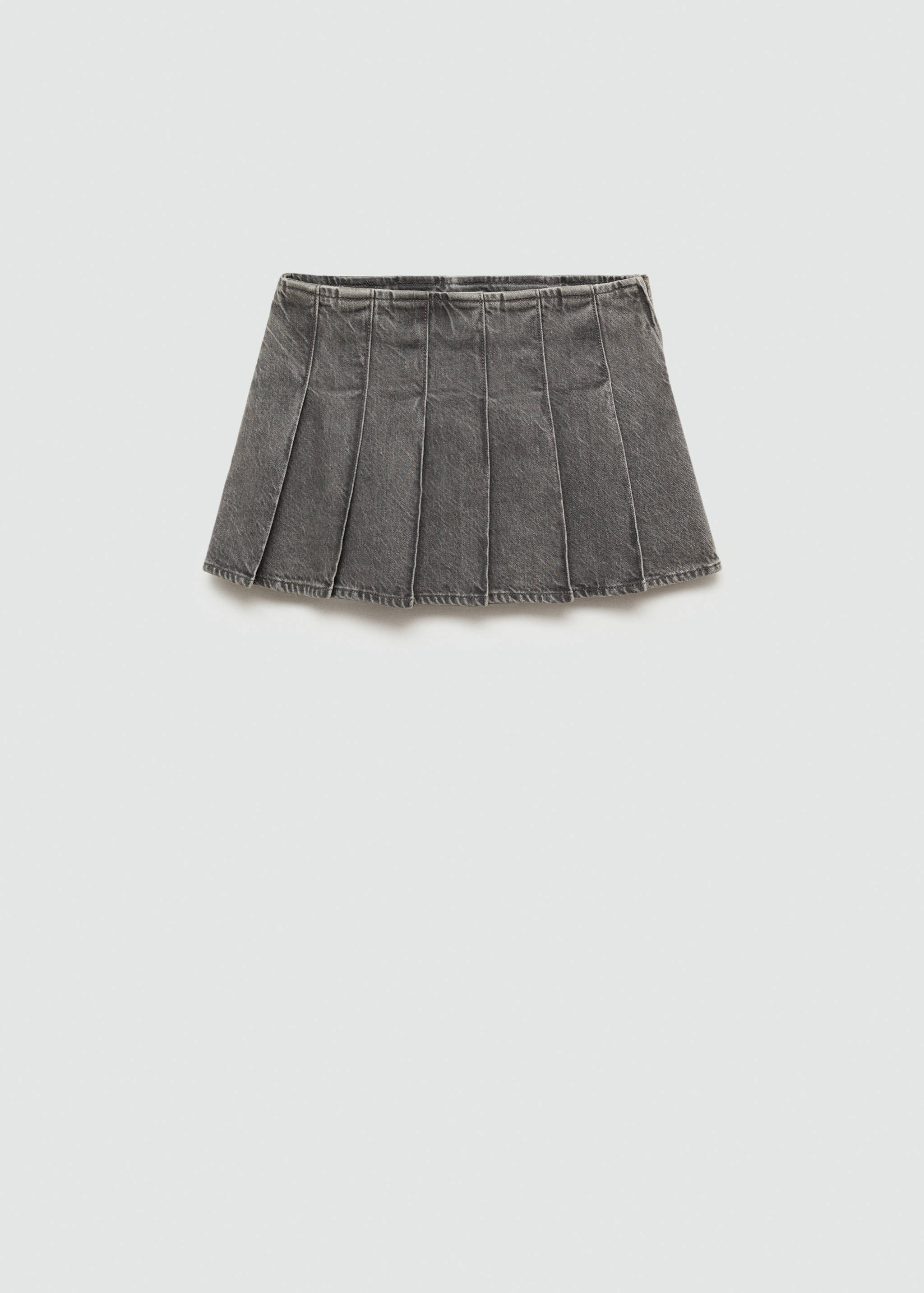 Denim mini-skirt - Article without model