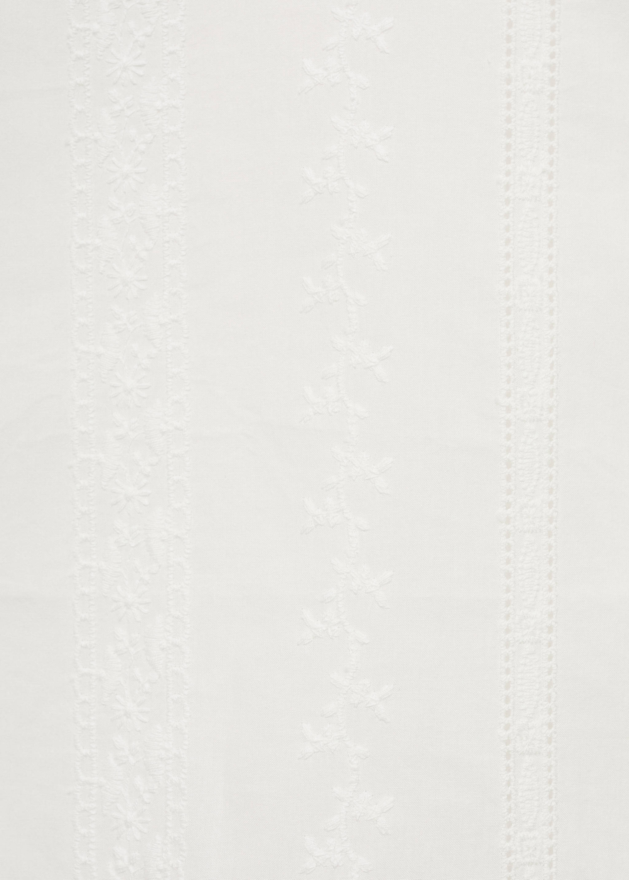 Ruffled cotton top - Details of the article 0