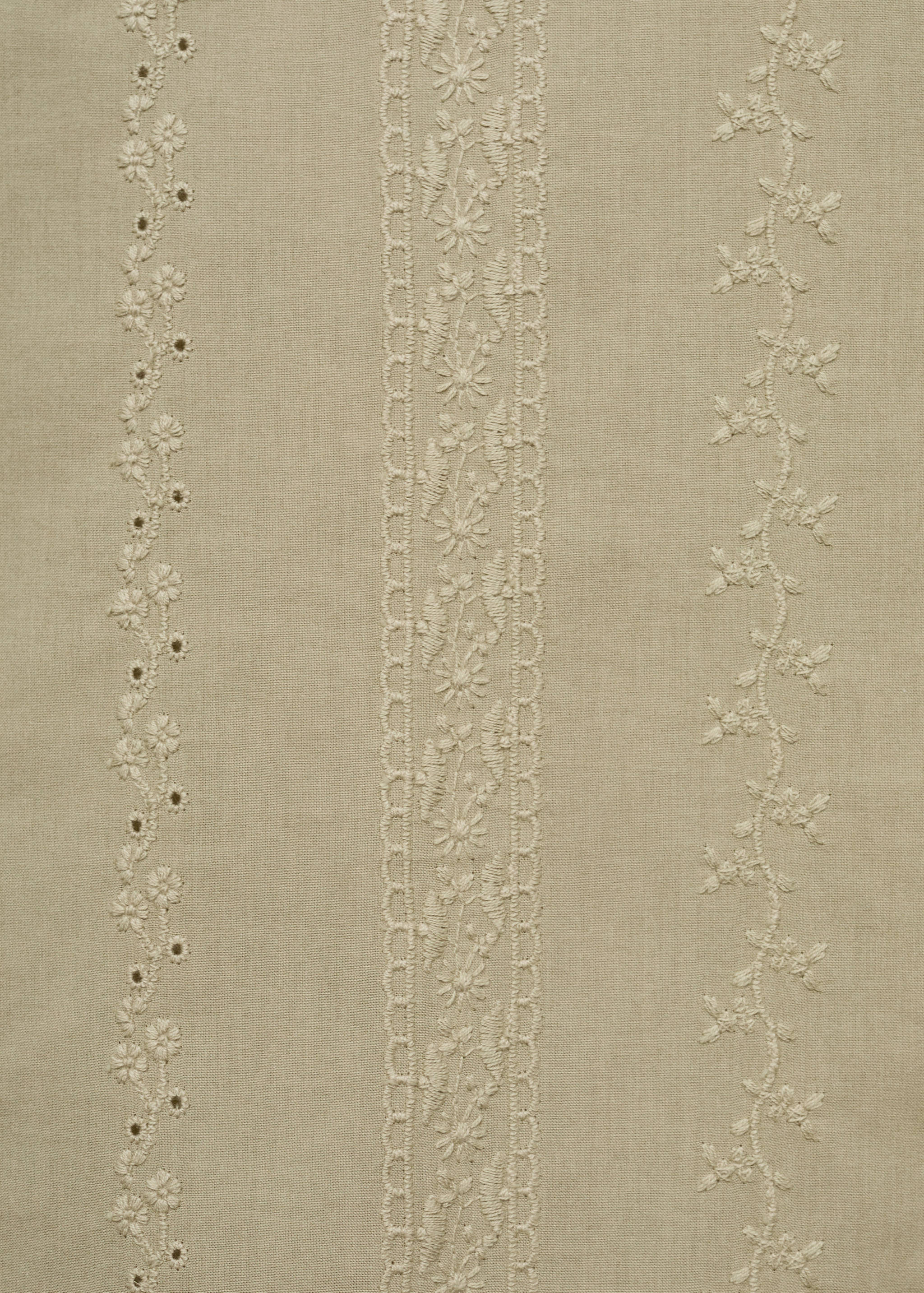 Ruffled cotton top - Details of the article 0