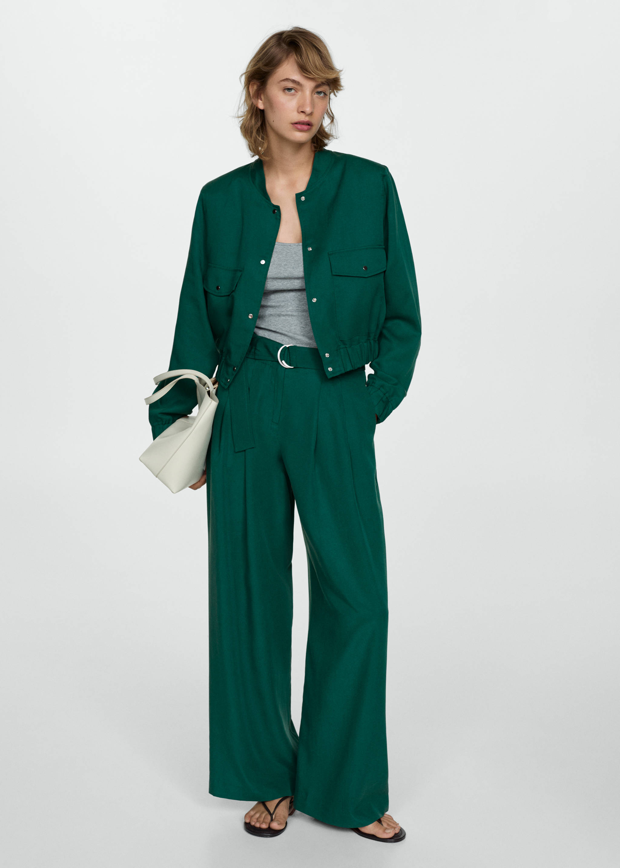 سترة ليوسيل بجيوب - رؤية عامة