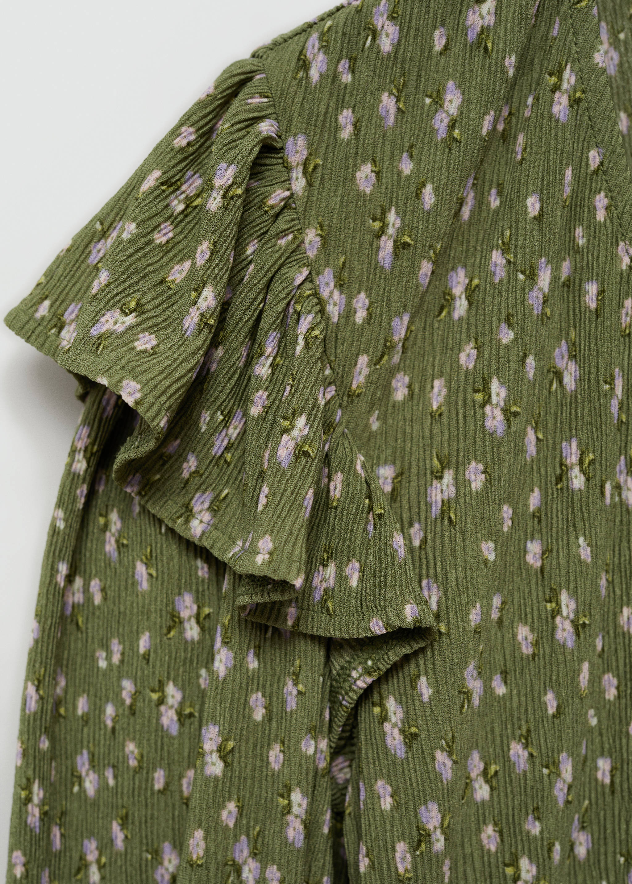 Ruffles printed blouse - Details of the article 8