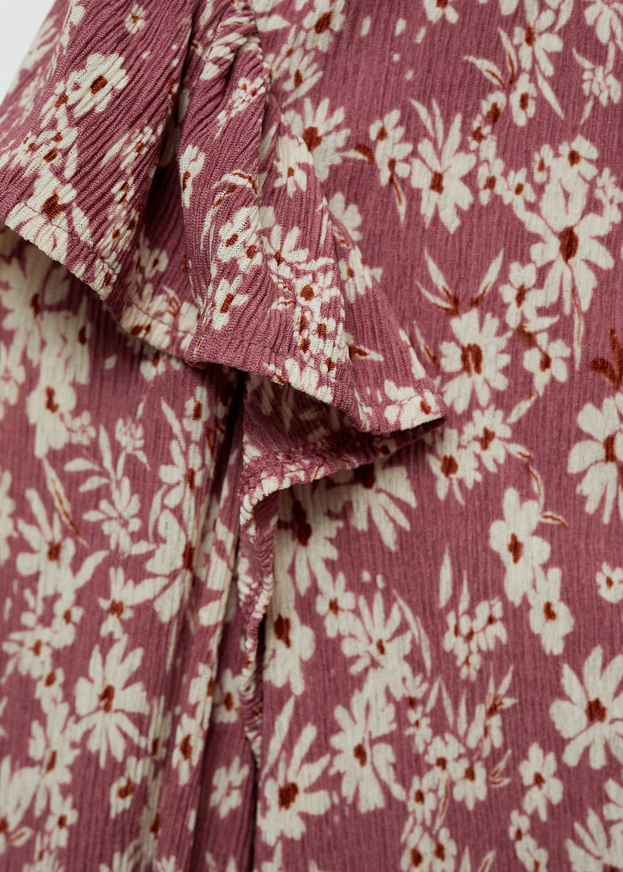 Ruffles printed blouse - Details of the article 8