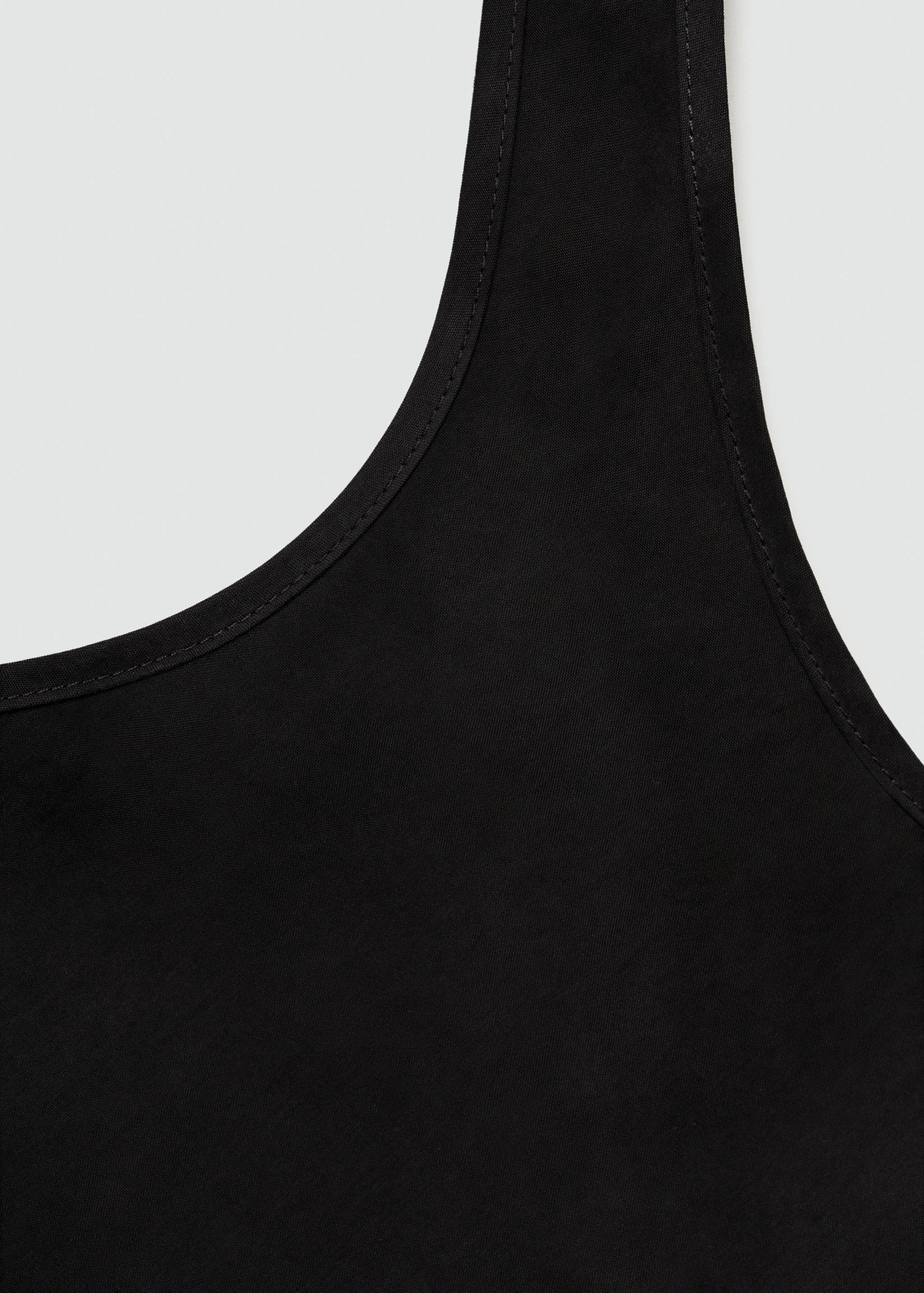 Strapless cupro top - Details of the article 8