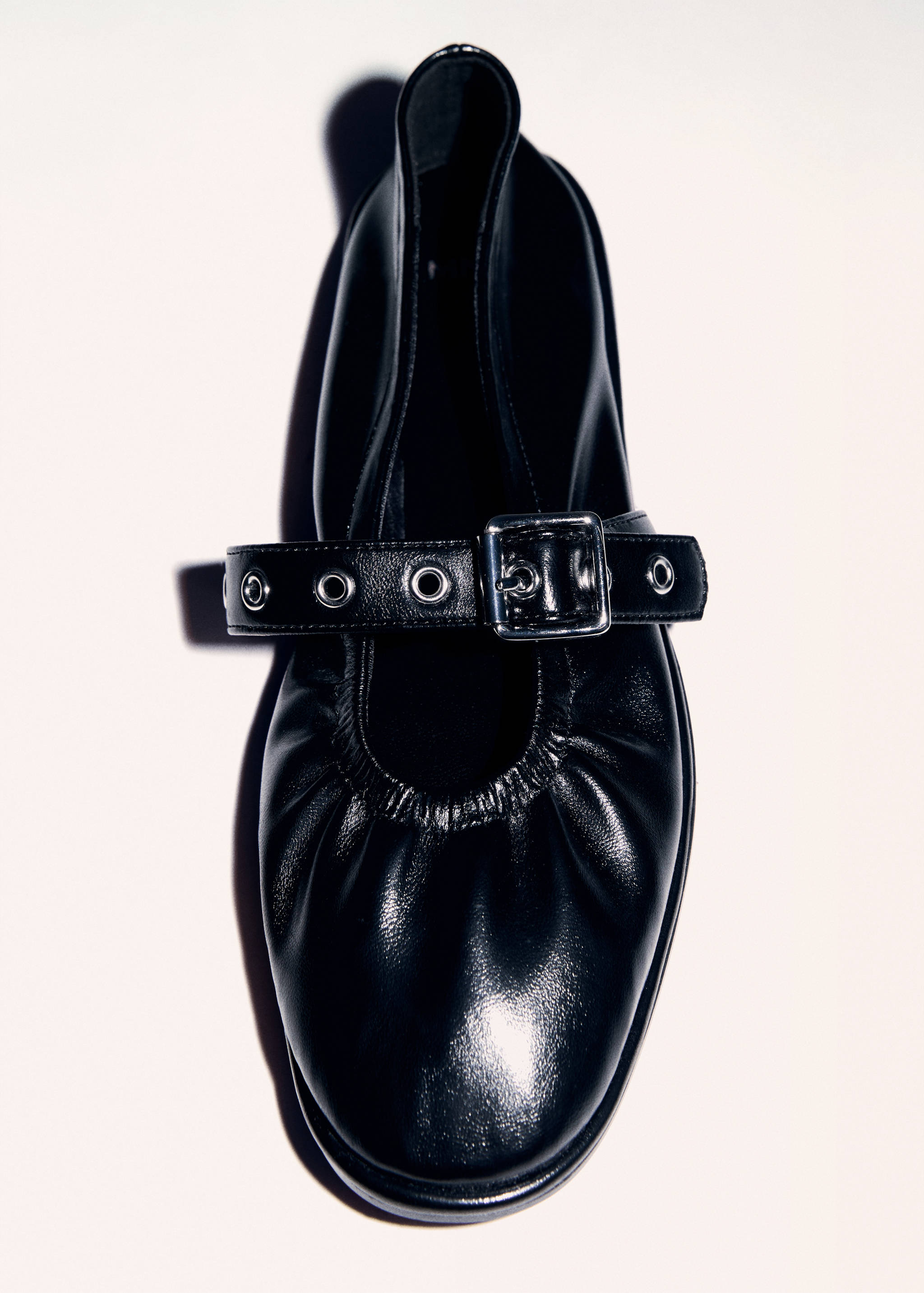 Round-toe ballet flats with buckle - Details of the article 5
