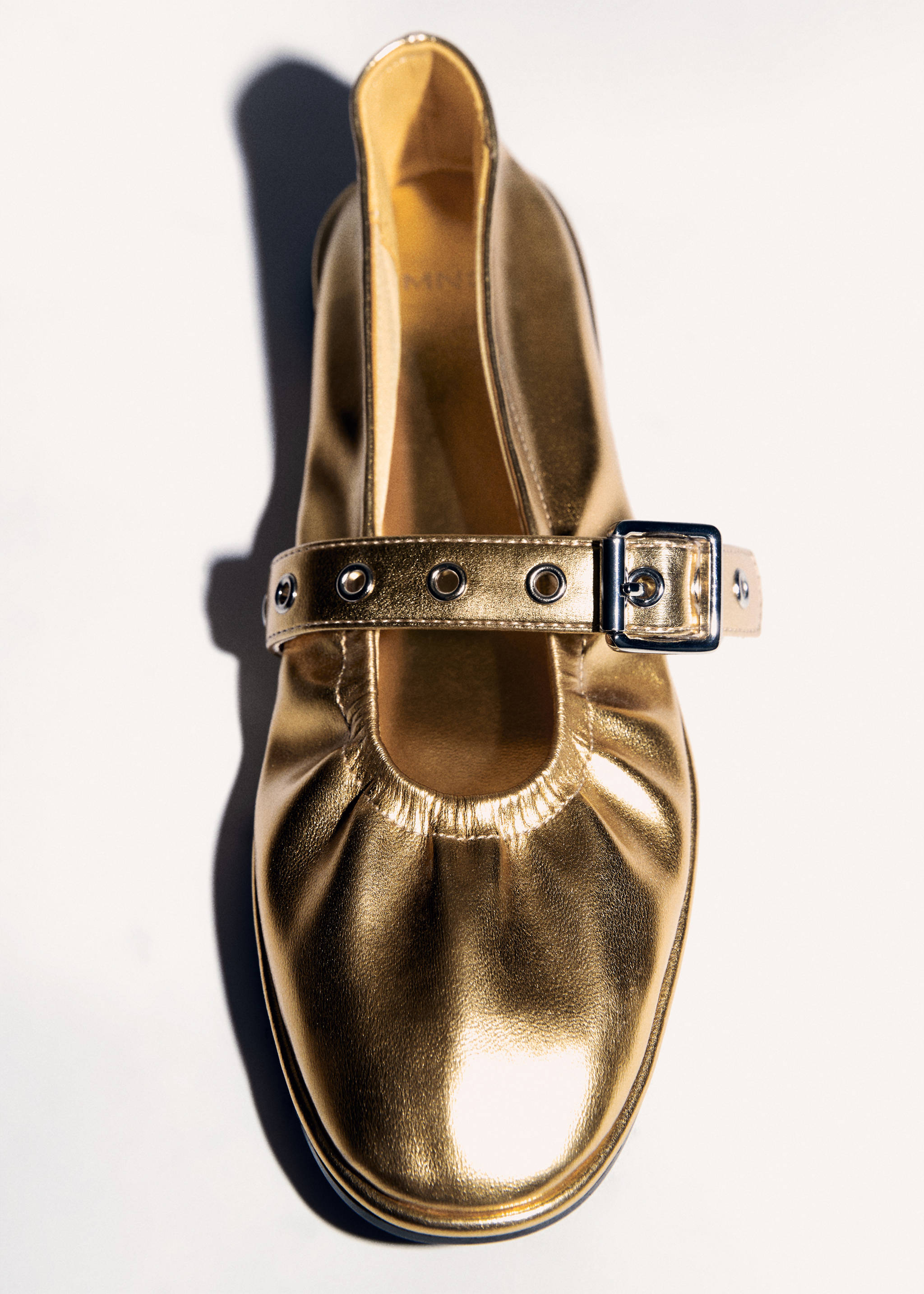 Round-toe ballet flats with buckle - Details of the article 5