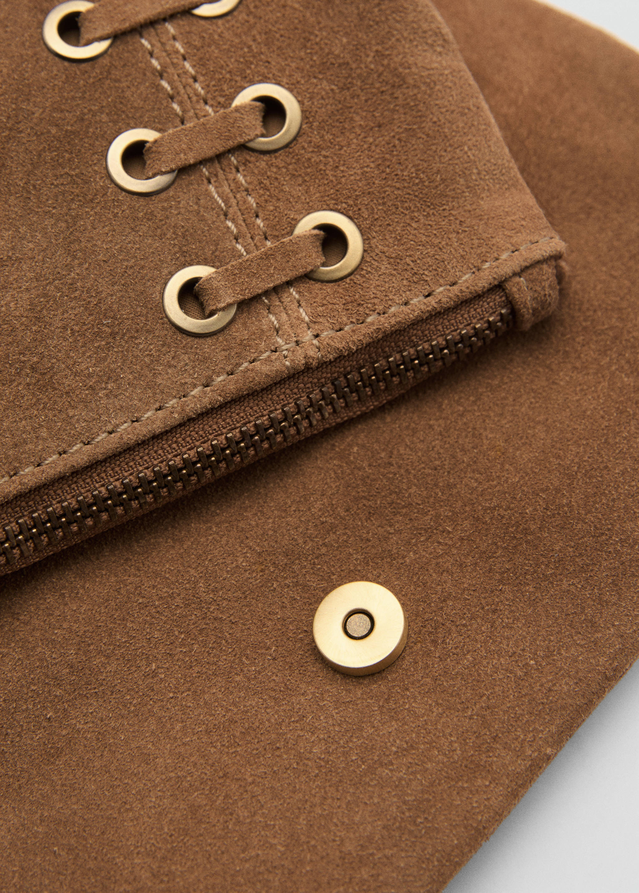Leather envelope bag - Details of the article 2