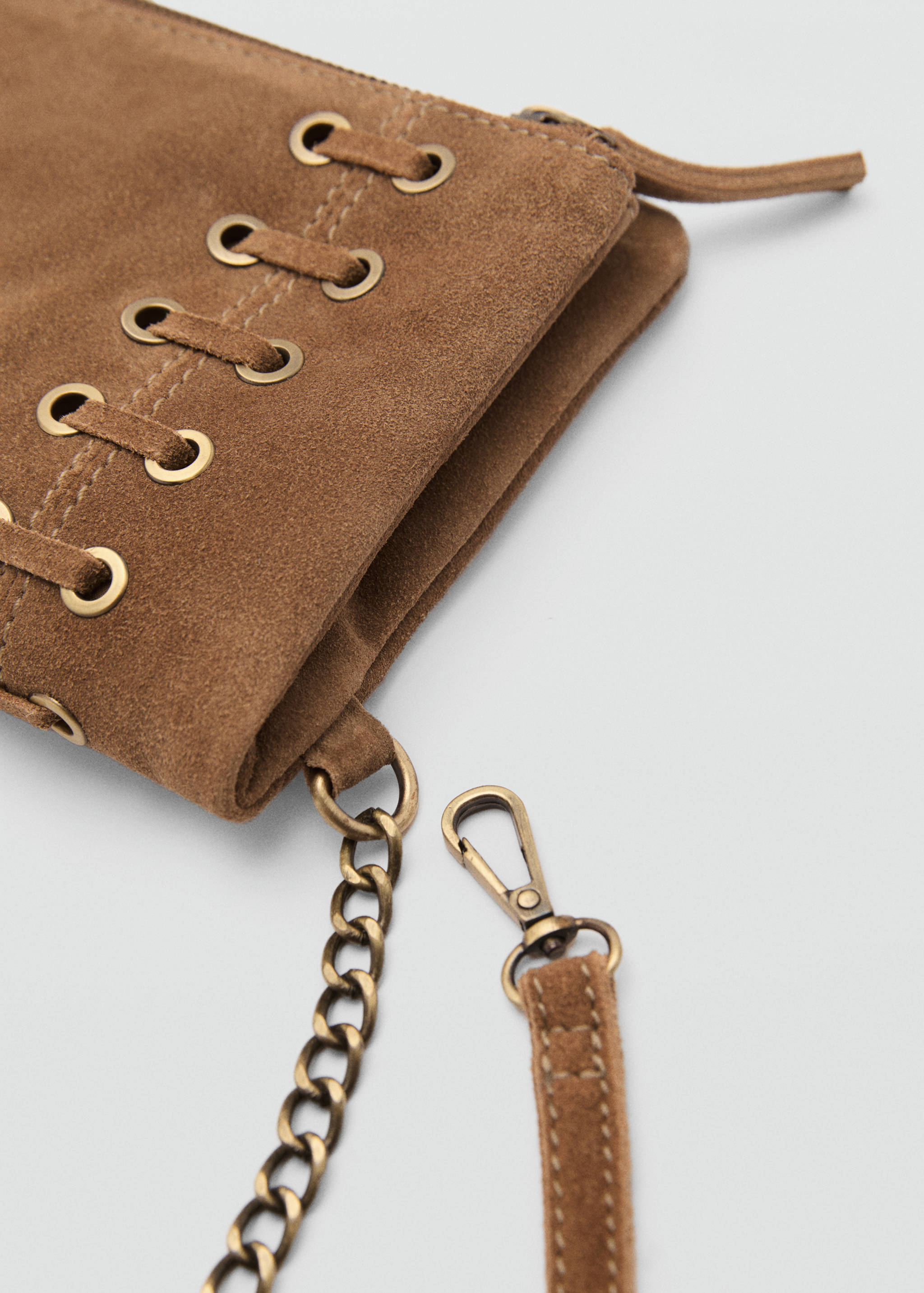 Leather envelope bag - Details of the article 3