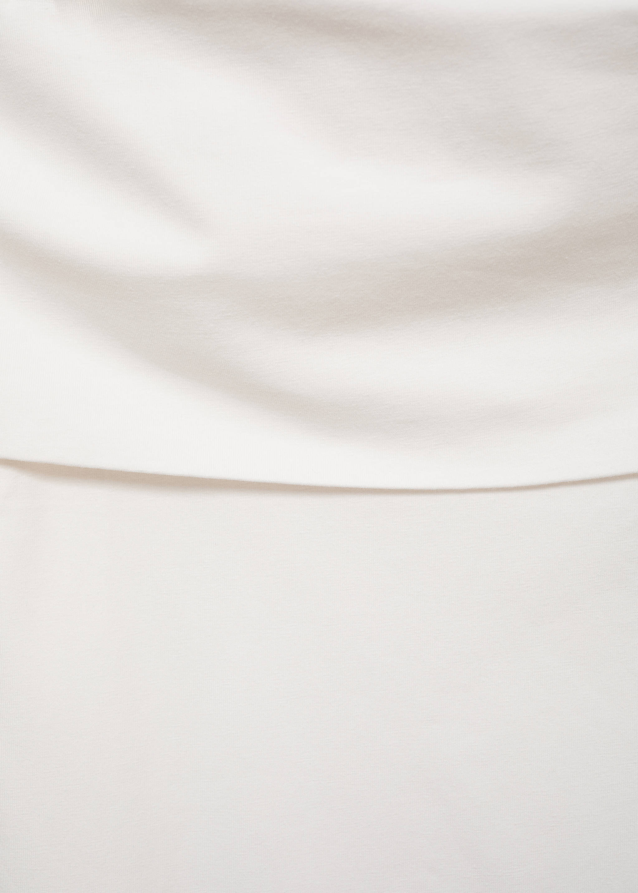 Off-shoulder T-shirt - Details of the article 0