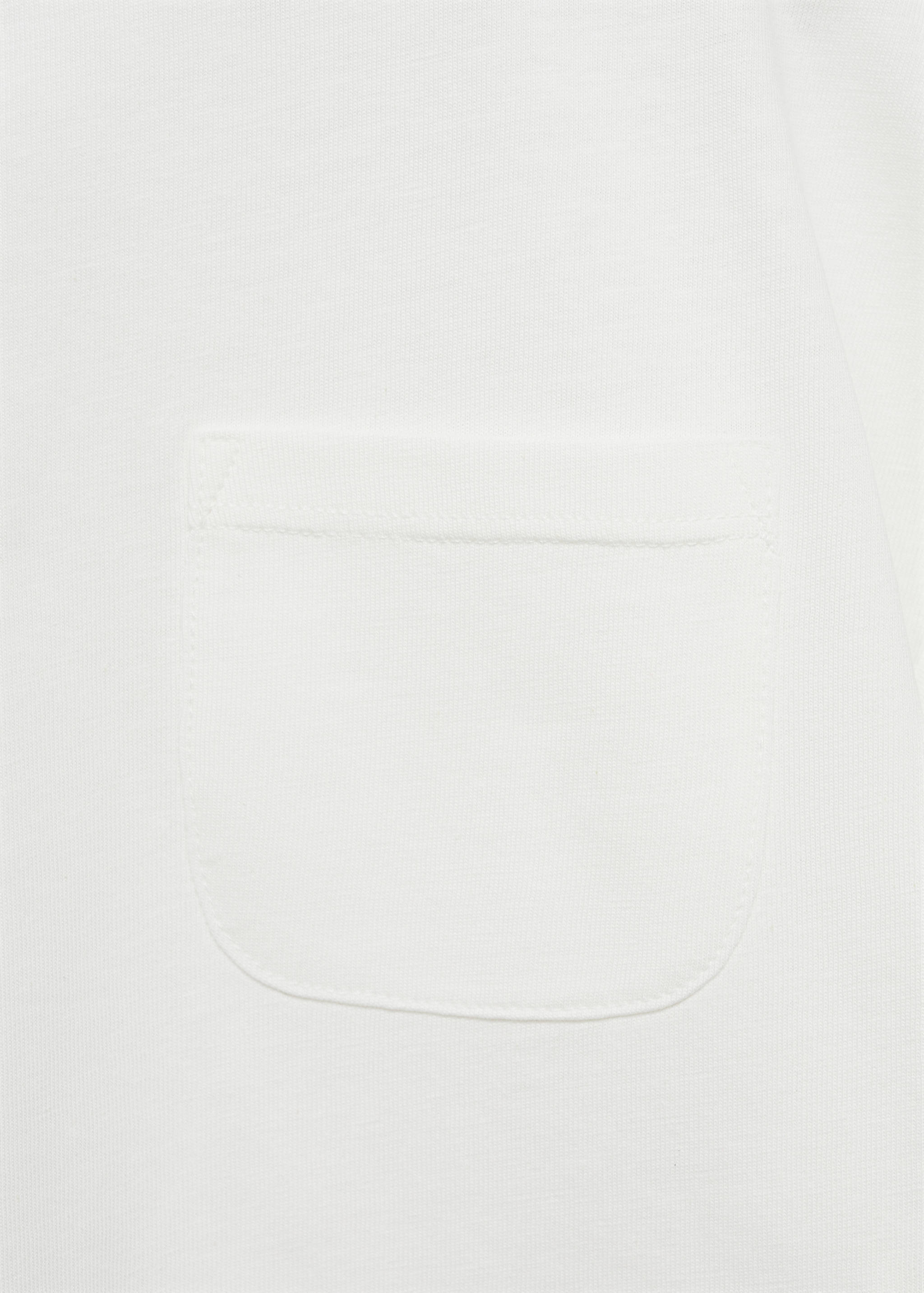 Pocket cotton T-shirt - Details of the article 8