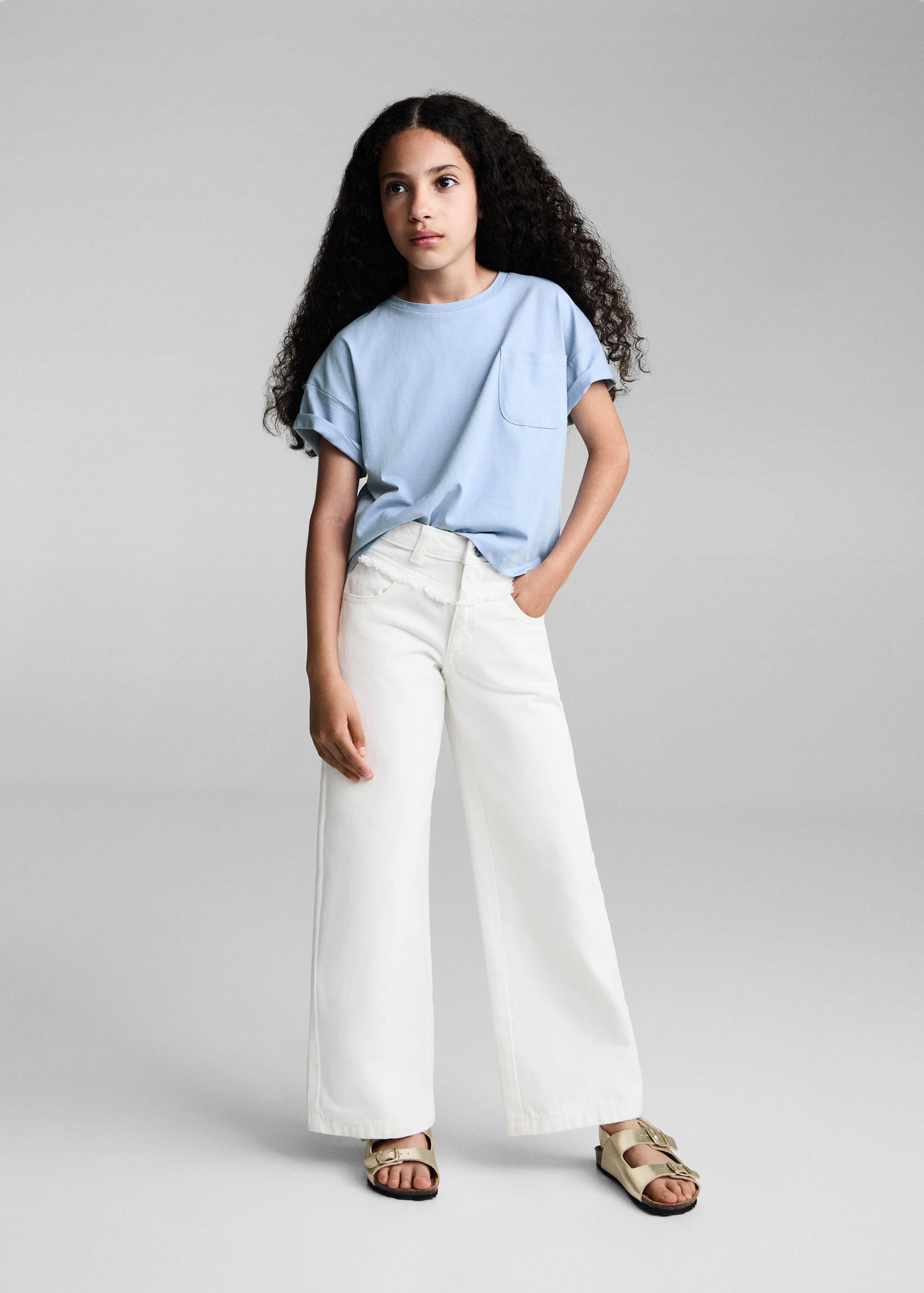 Pocket cotton T-shirt - General plane