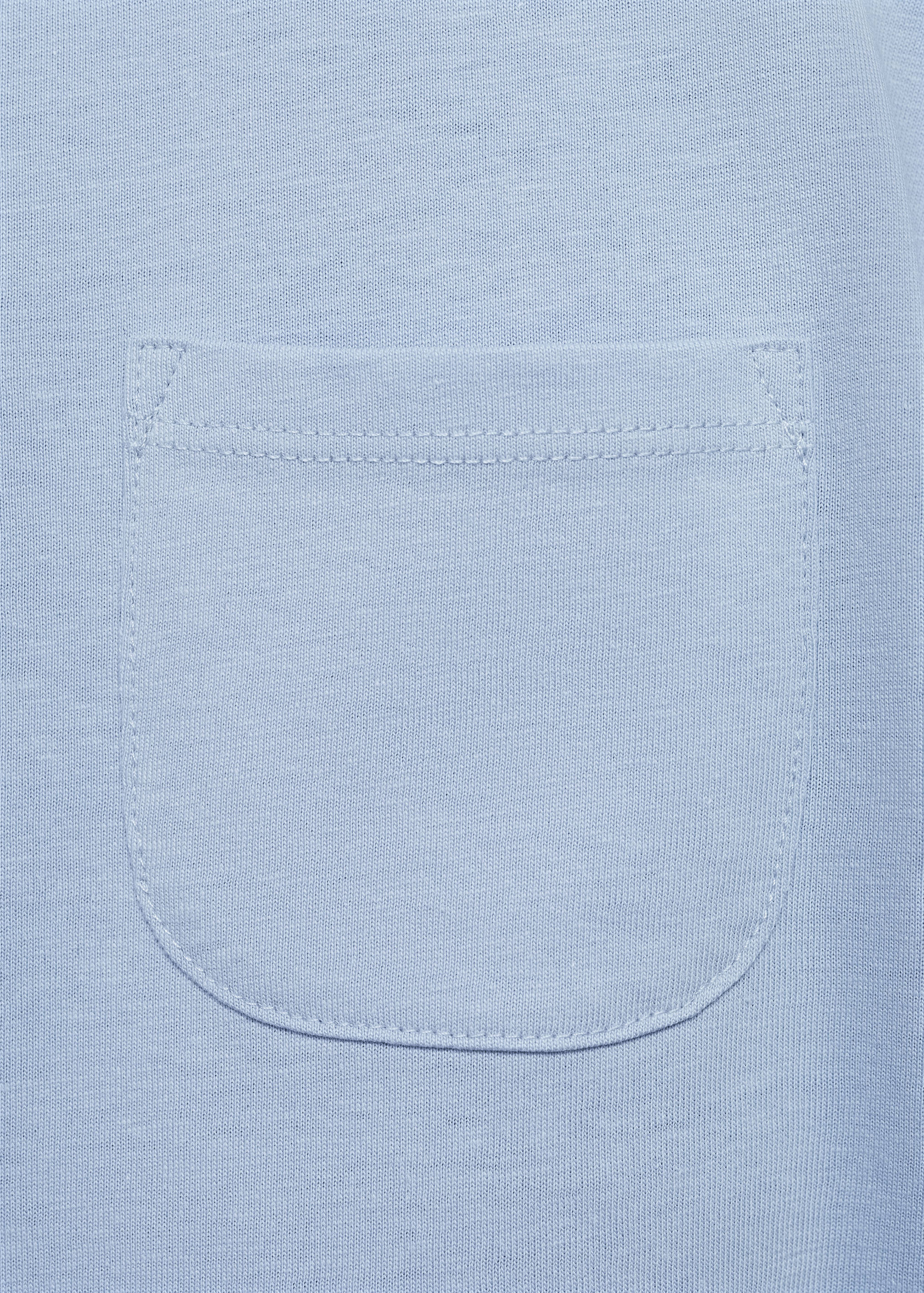 Pocket cotton T-shirt - Details of the article 8