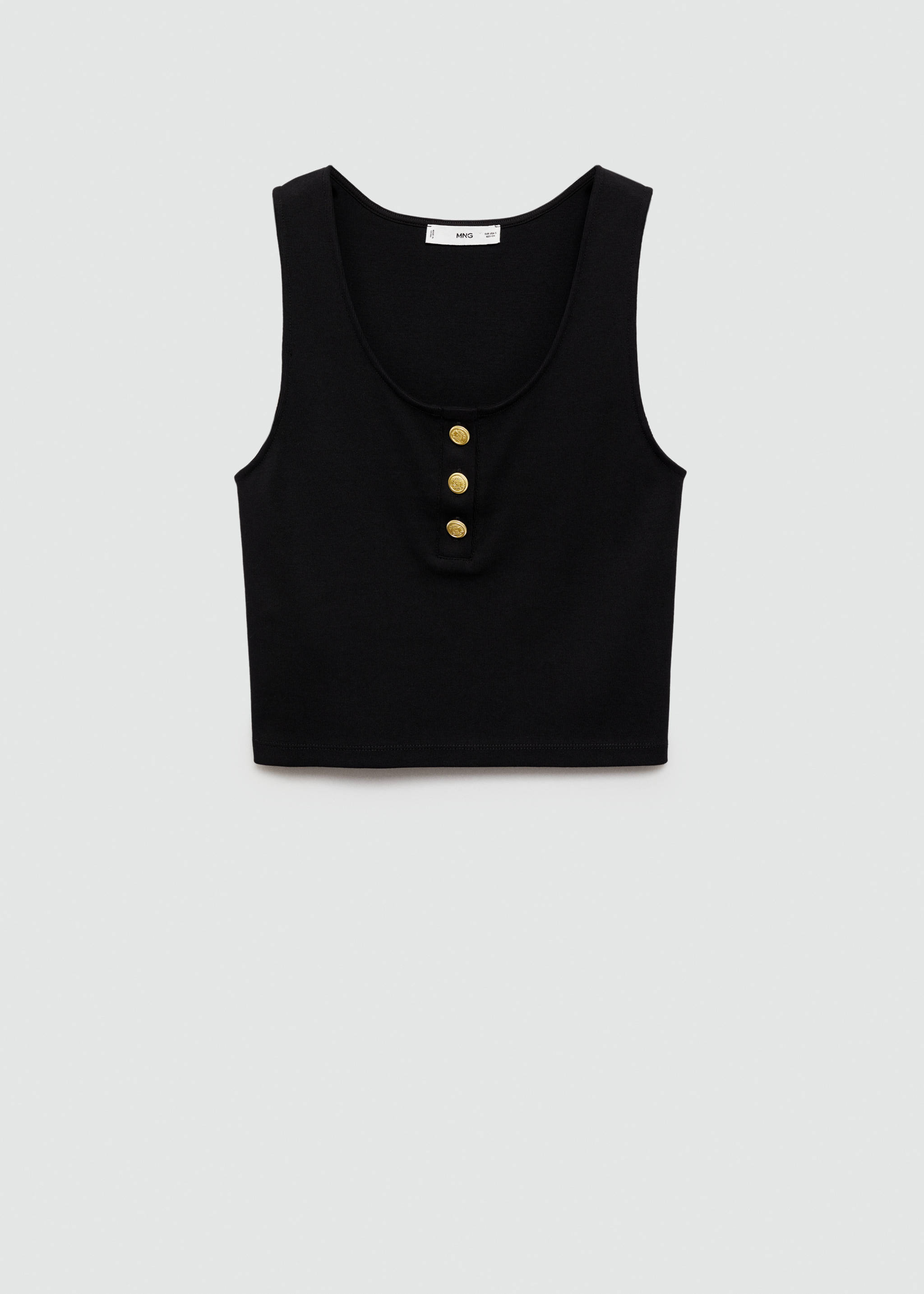 Tanktop met knopen - Artikel zonder model