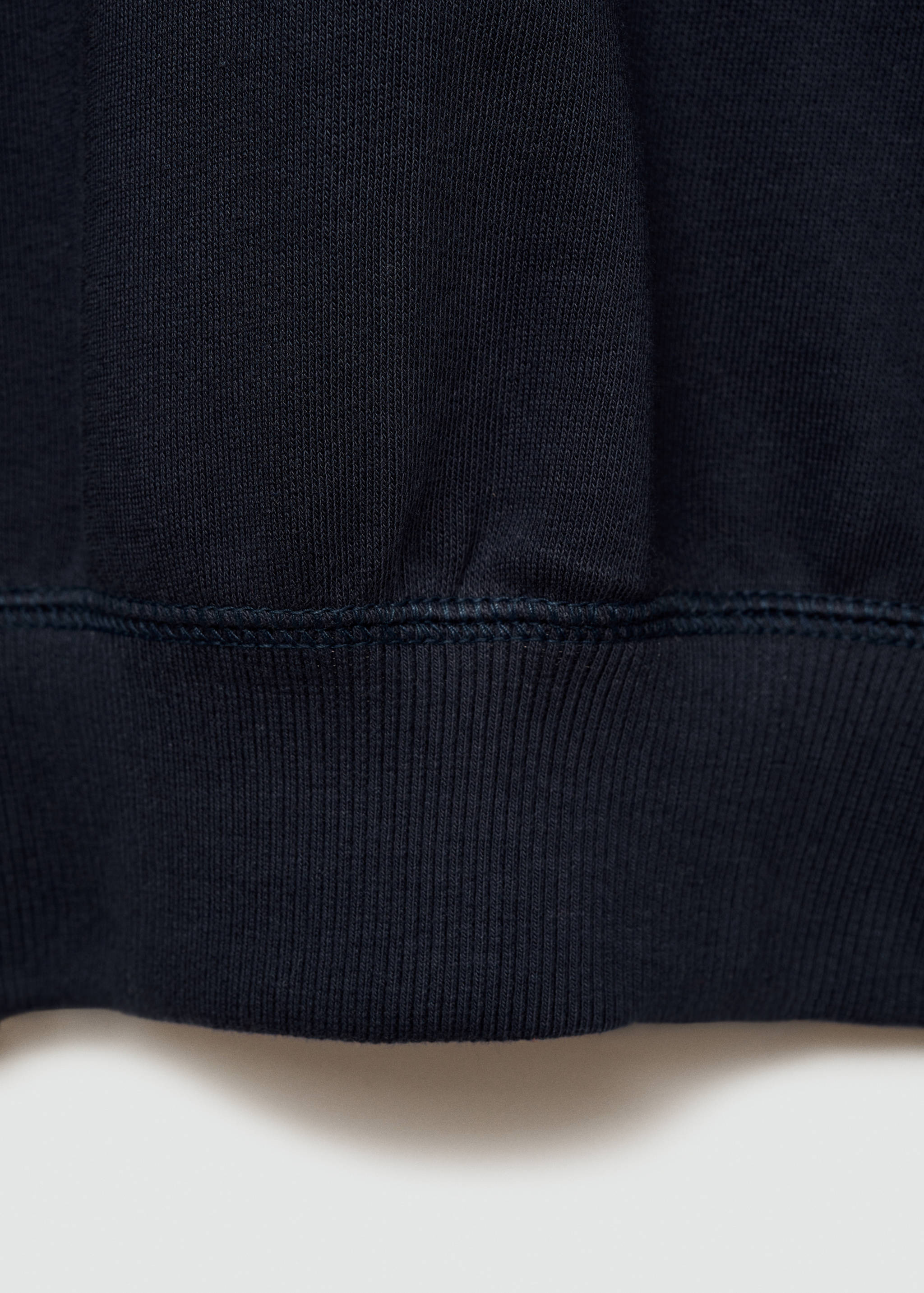 Sudadera algodón cuello redondo - Detalle del artículo 0