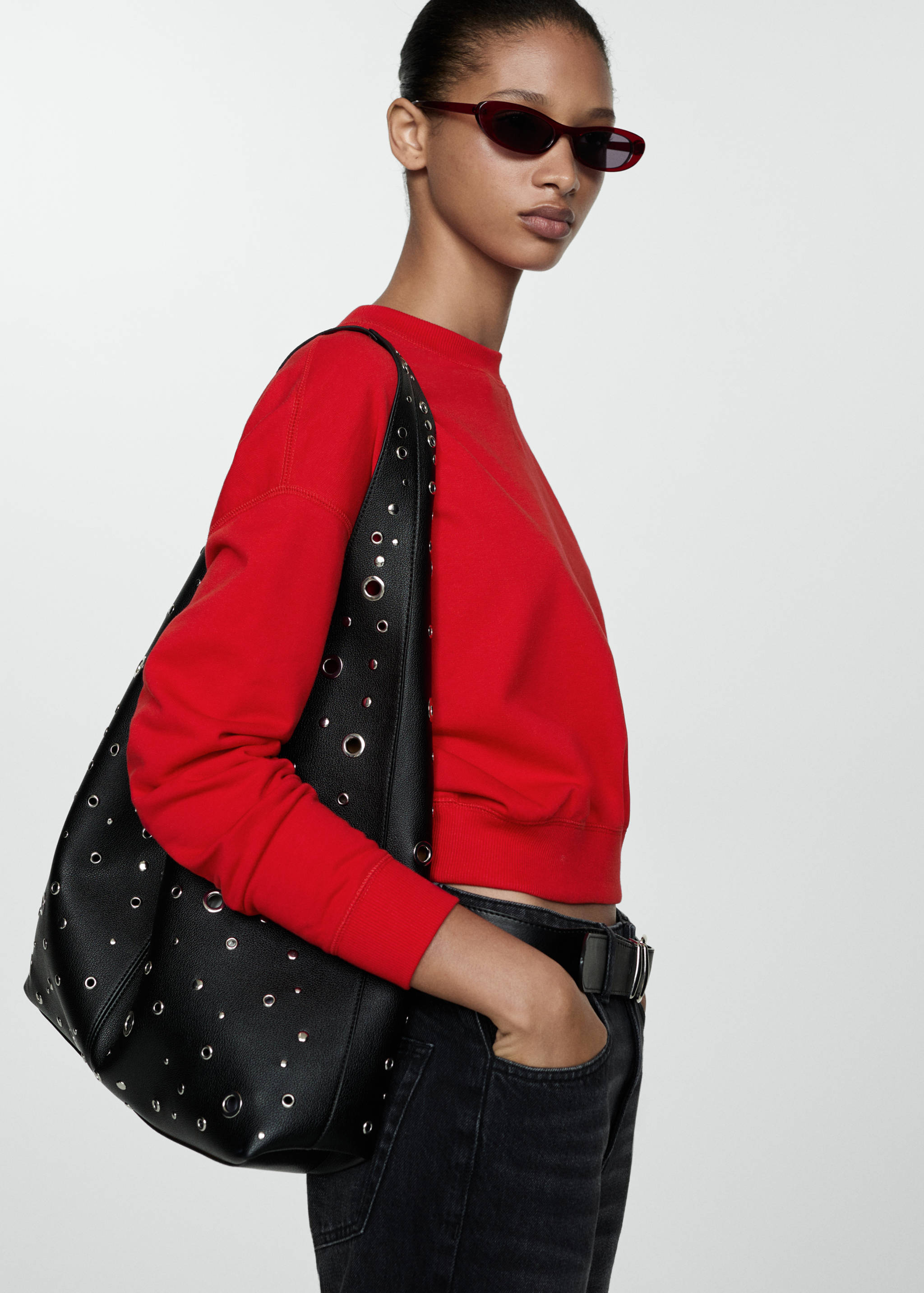 Sudadera algodón cuello redondo - Detalle del artículo 4