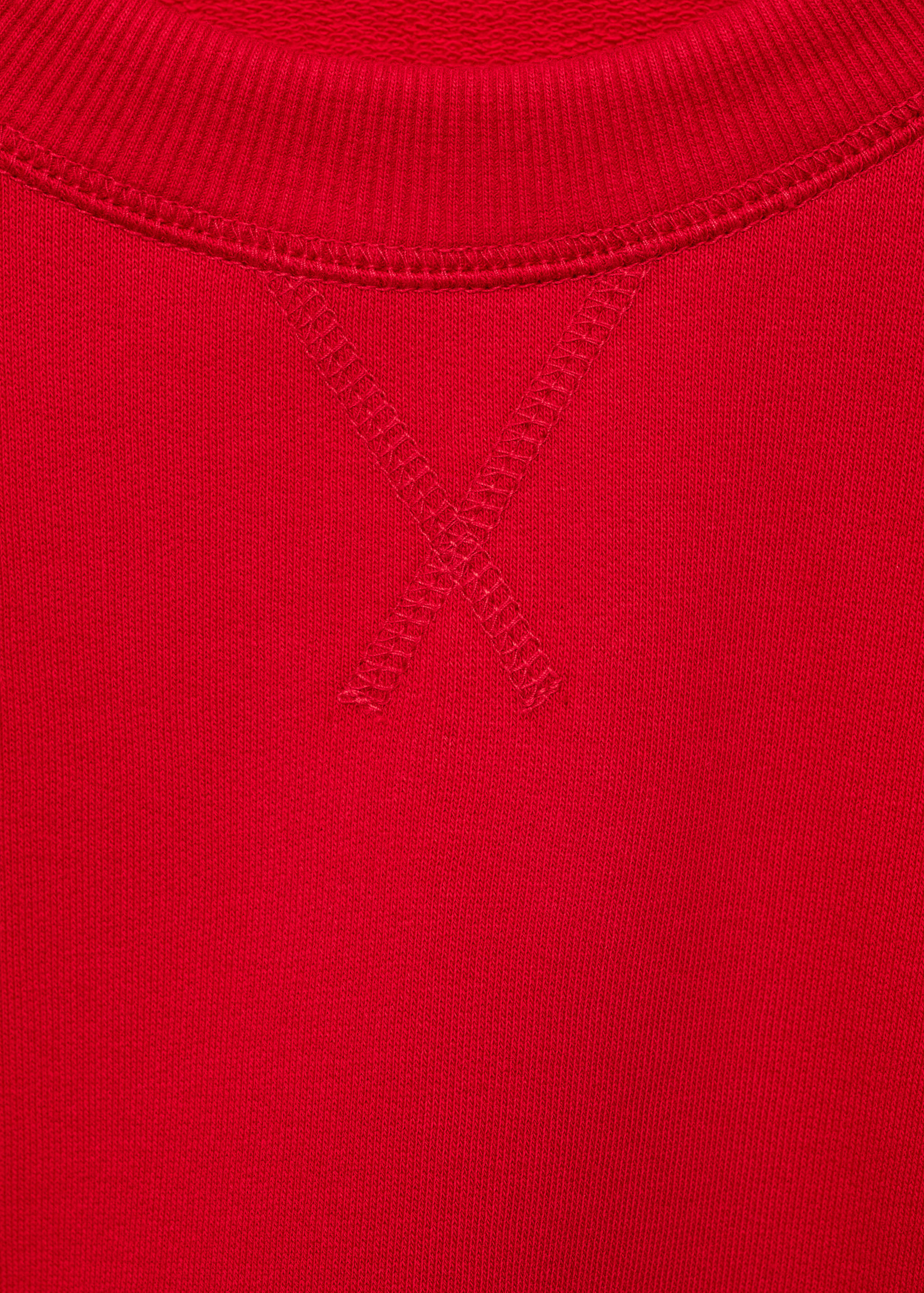 Sudadera algodón cuello redondo - Detalle del artículo 8