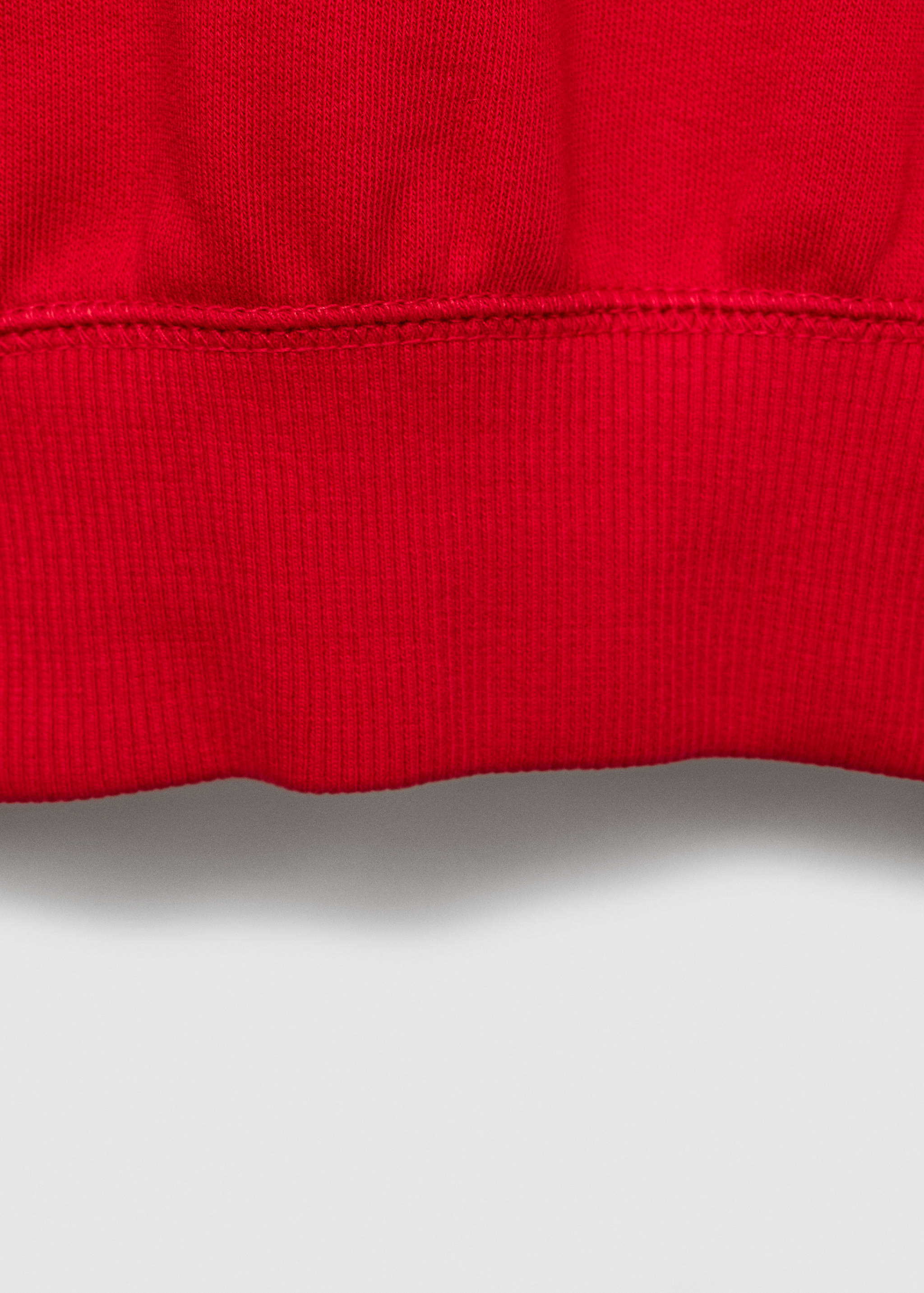 Sudadera algodón cuello redondo - Detalle del artículo 0