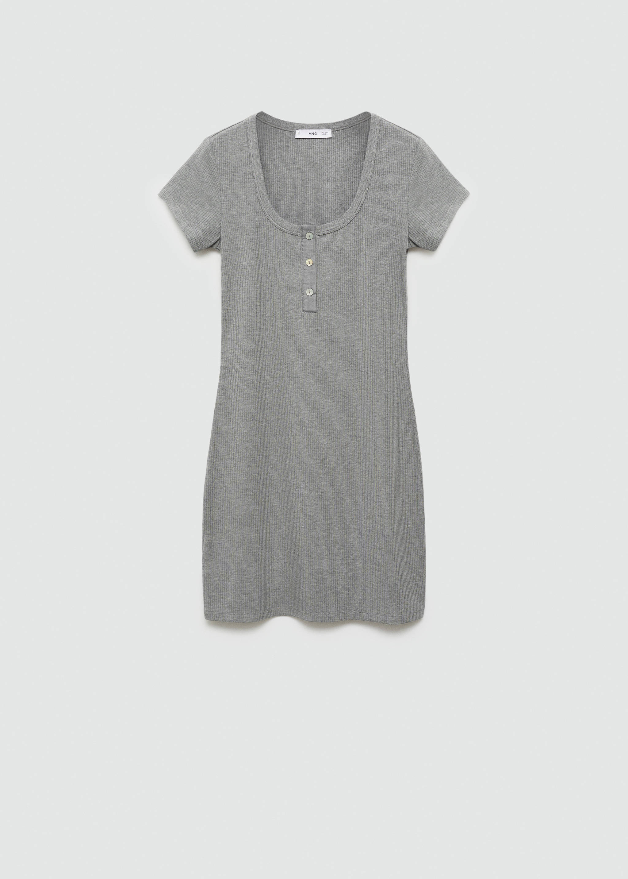 Fitted sweater dress - Article without model