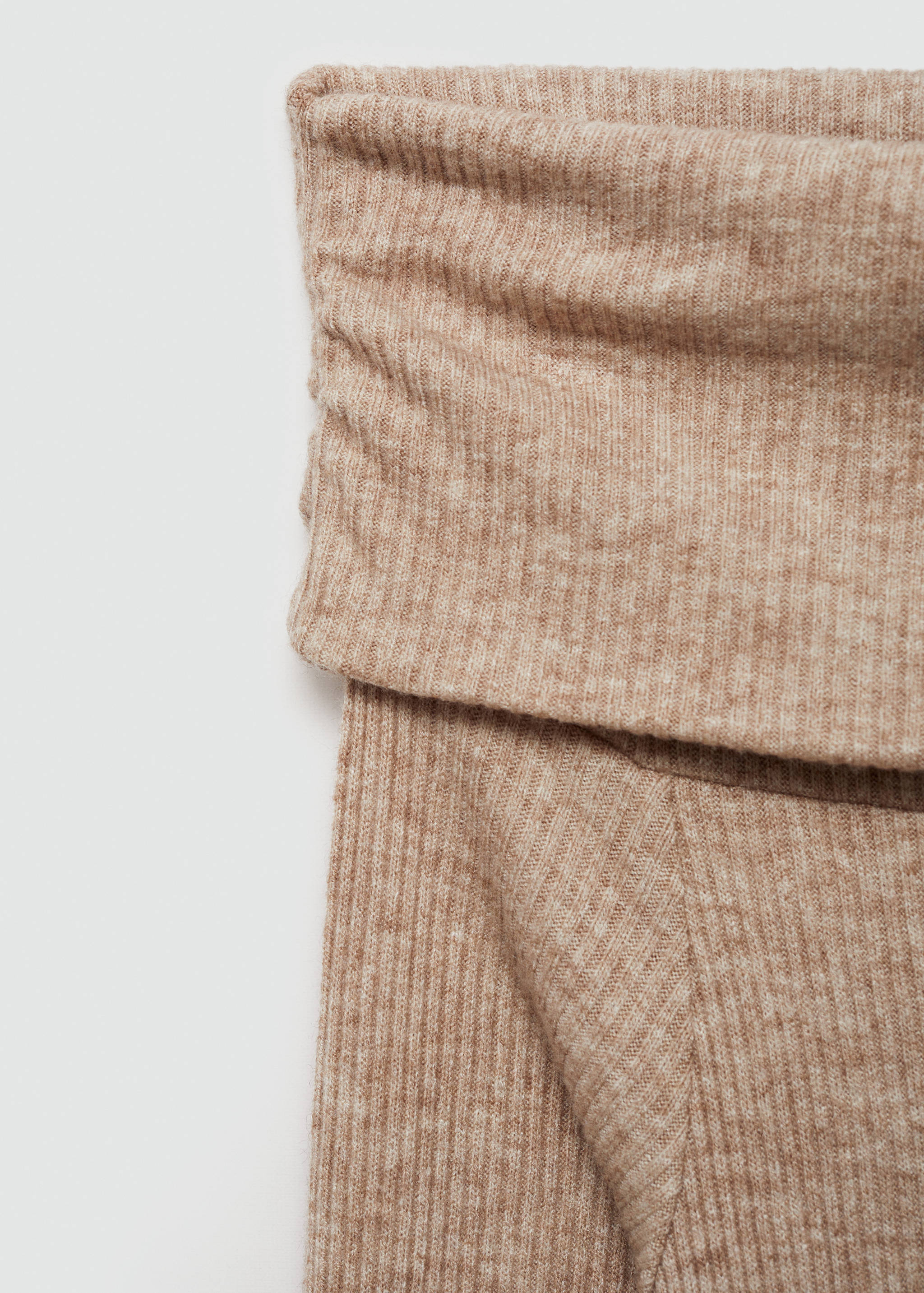 Vestido midi hombros descubiertos - Detalle del artículo 8