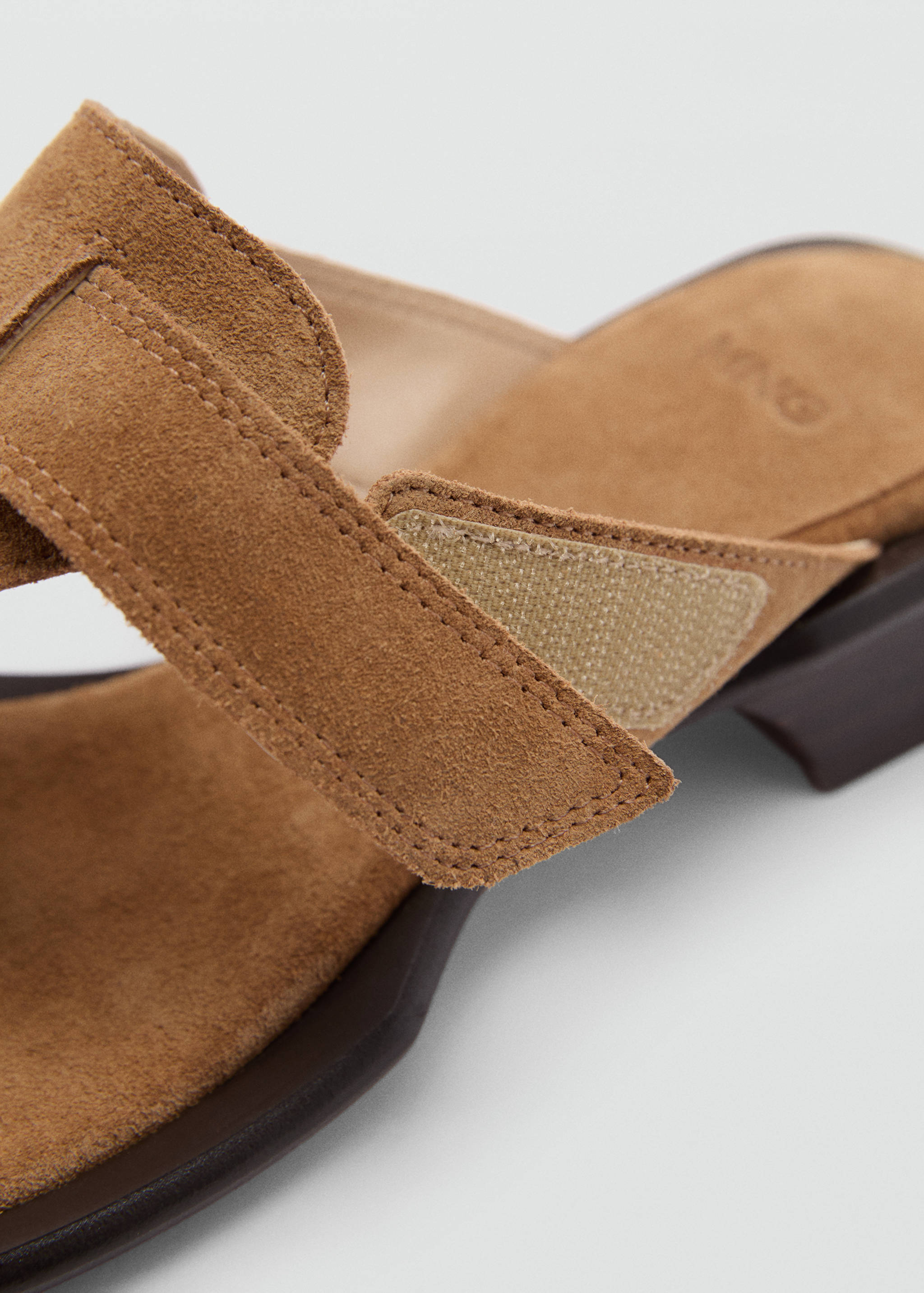 Suede panel sandal - Details of the article 3