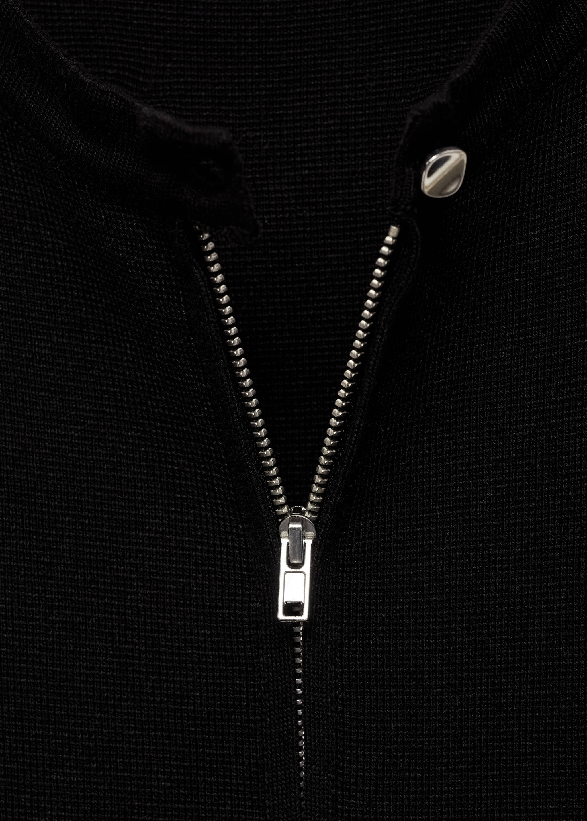 Vestido corto punto cremallera - Detalle del artículo 8