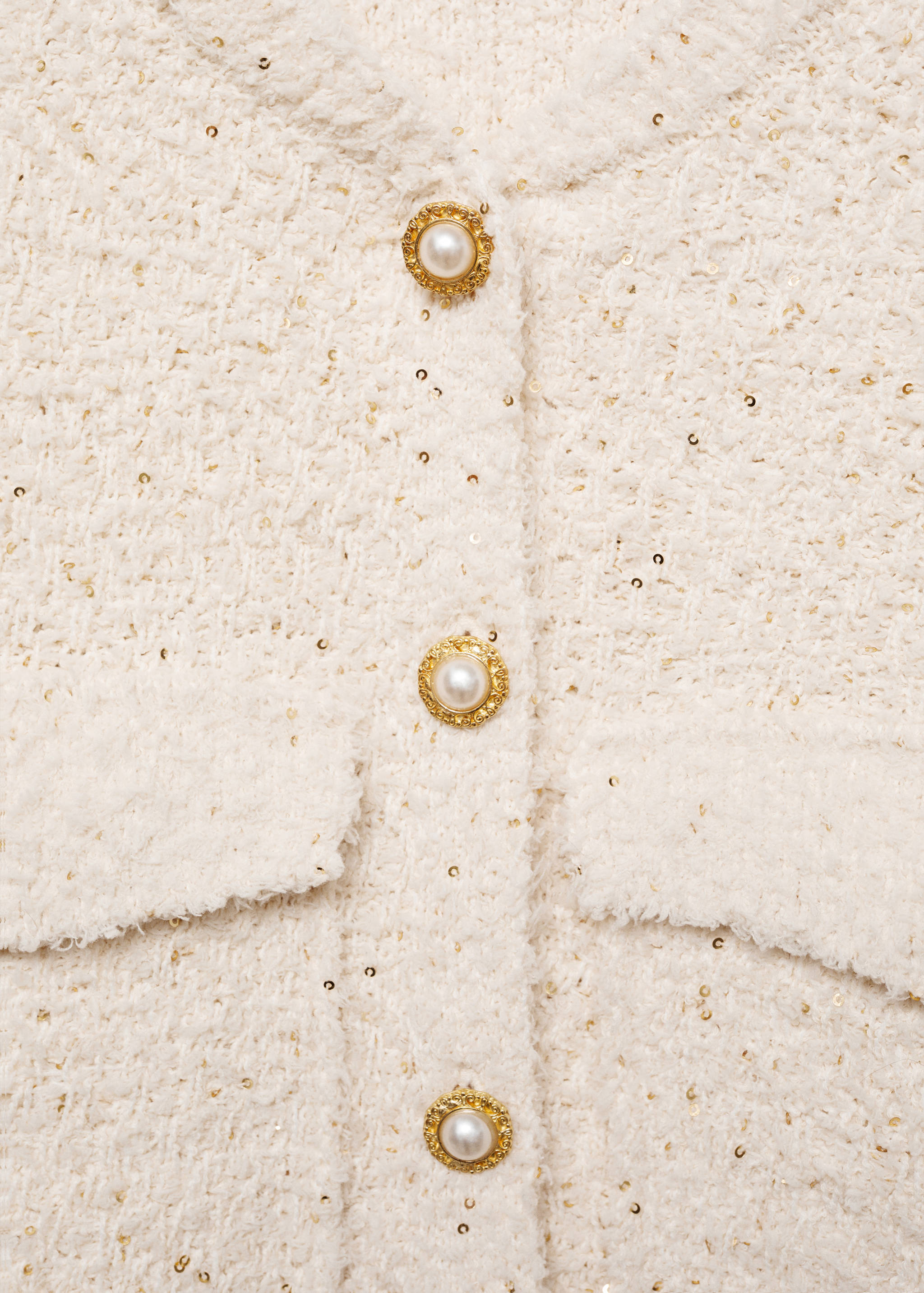 Gebreid gilet met pailletten - Detail van het artikel 8