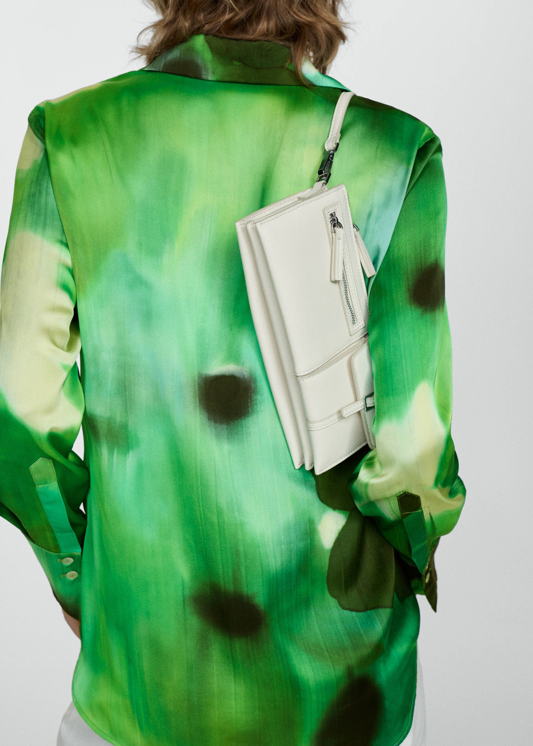 Chemise satinée imprimée - Détail de l'article 6