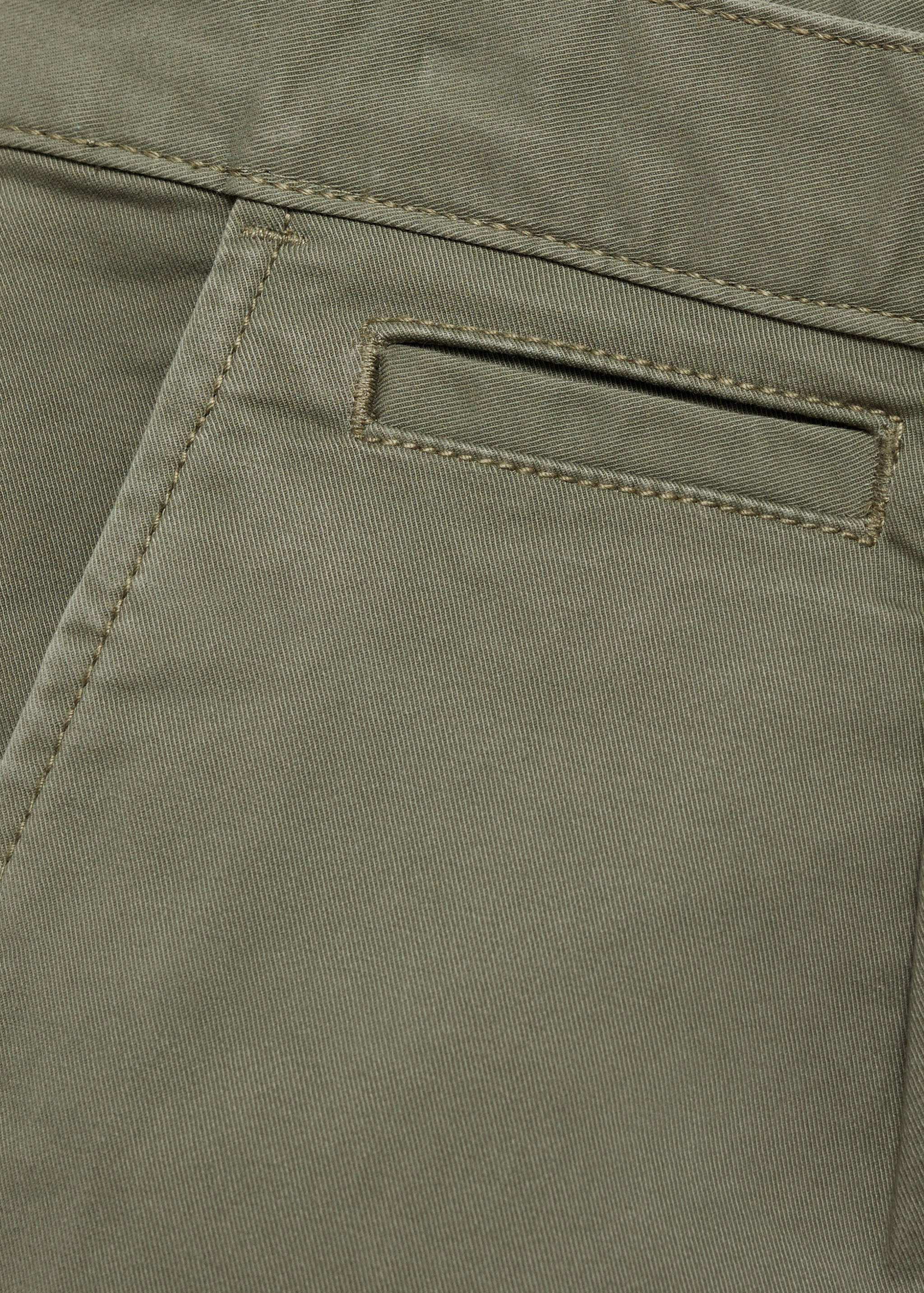 Pantalon regular fit coton pinces - Détail de l'article 0