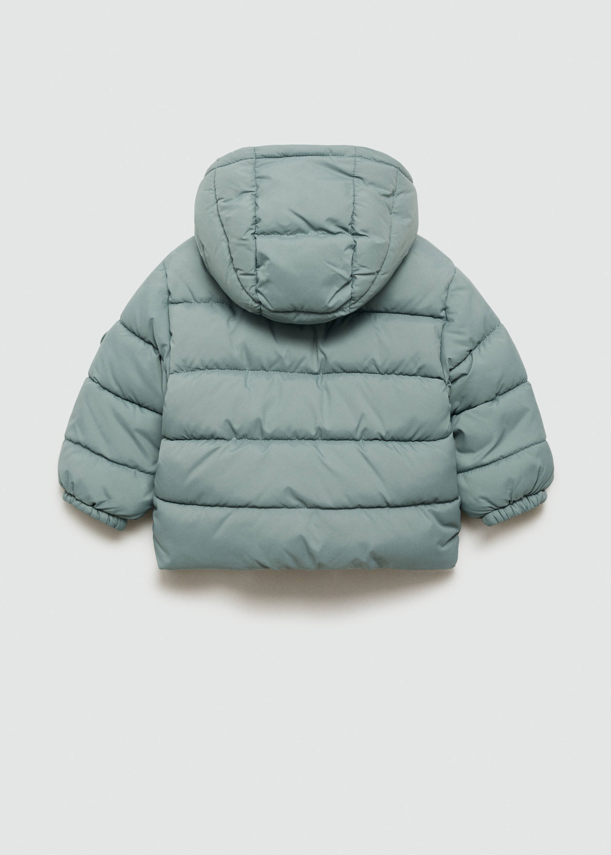 Anorak acolchado capucha - Reverso del artículo