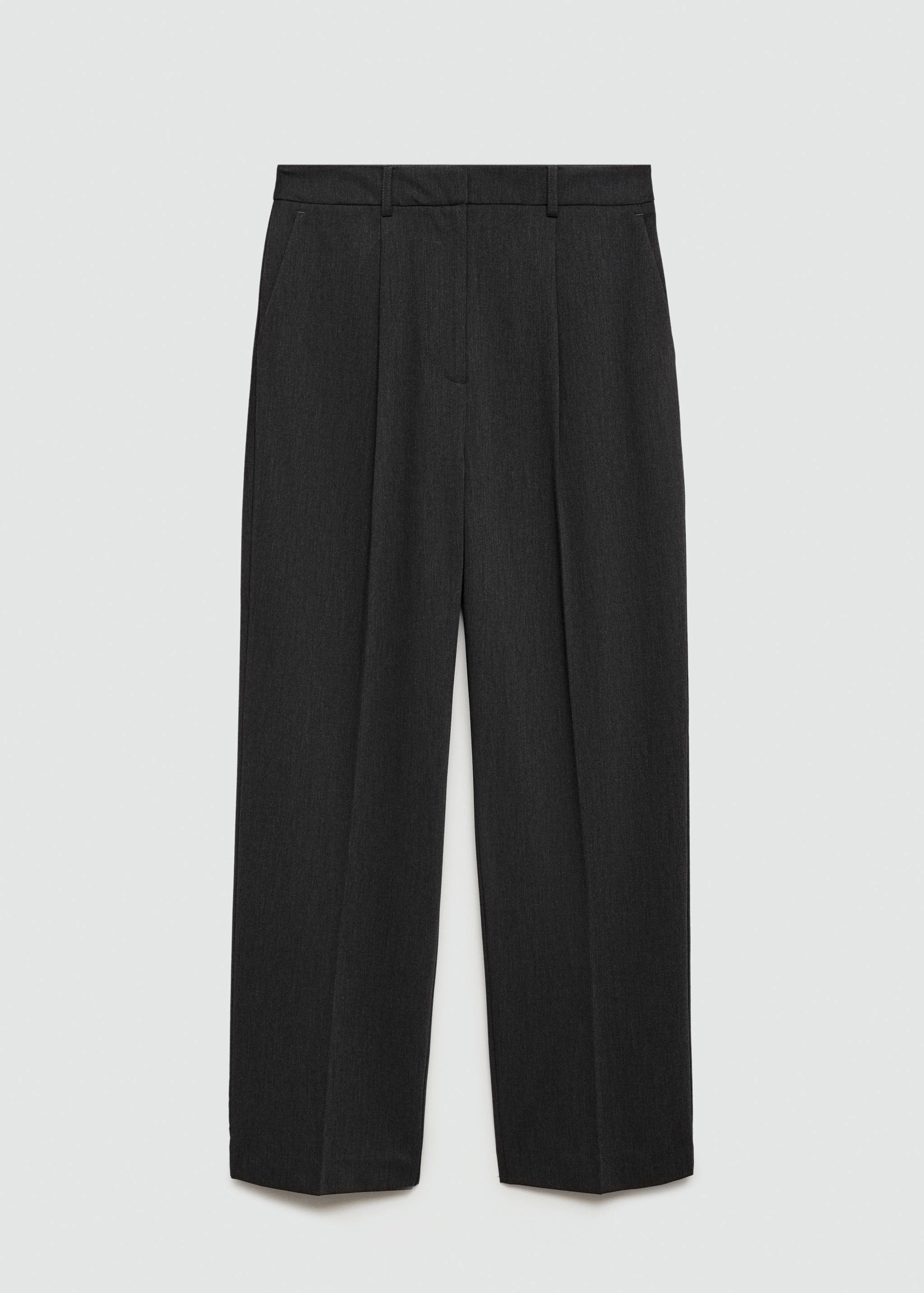 Pantaloni diritti pinces - Articolo senza modello
