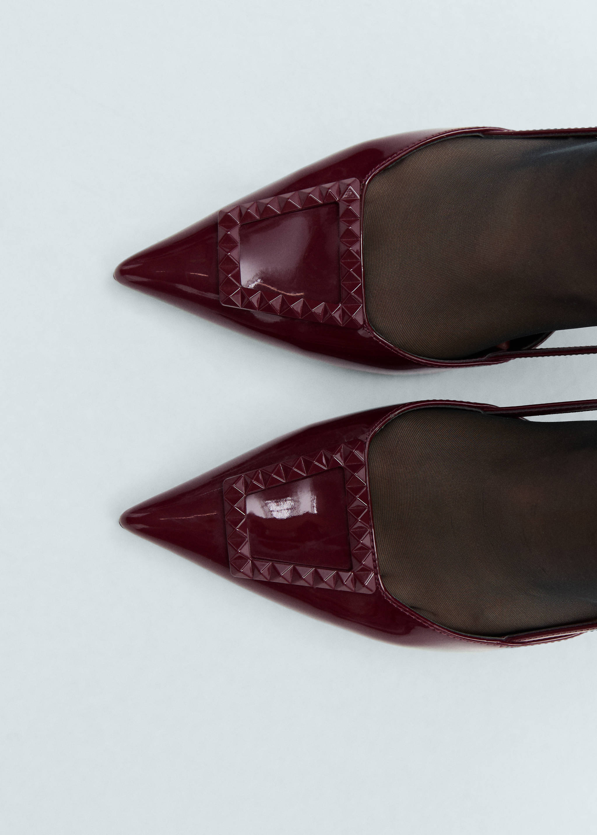 Лаковые туфли на каблуке без задника - Деталь изделия 9