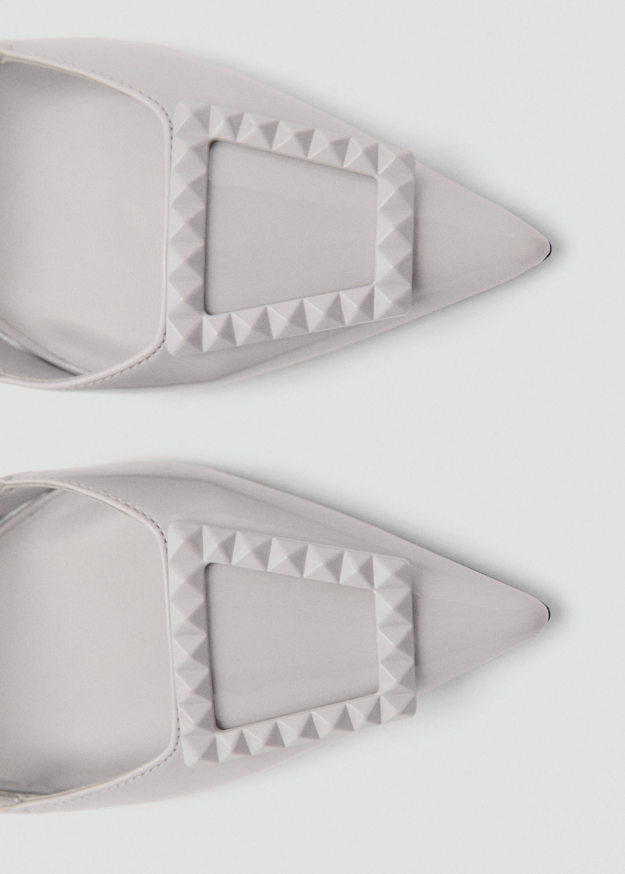 Лаковые туфли на каблуке без задника - Деталь изделия 2