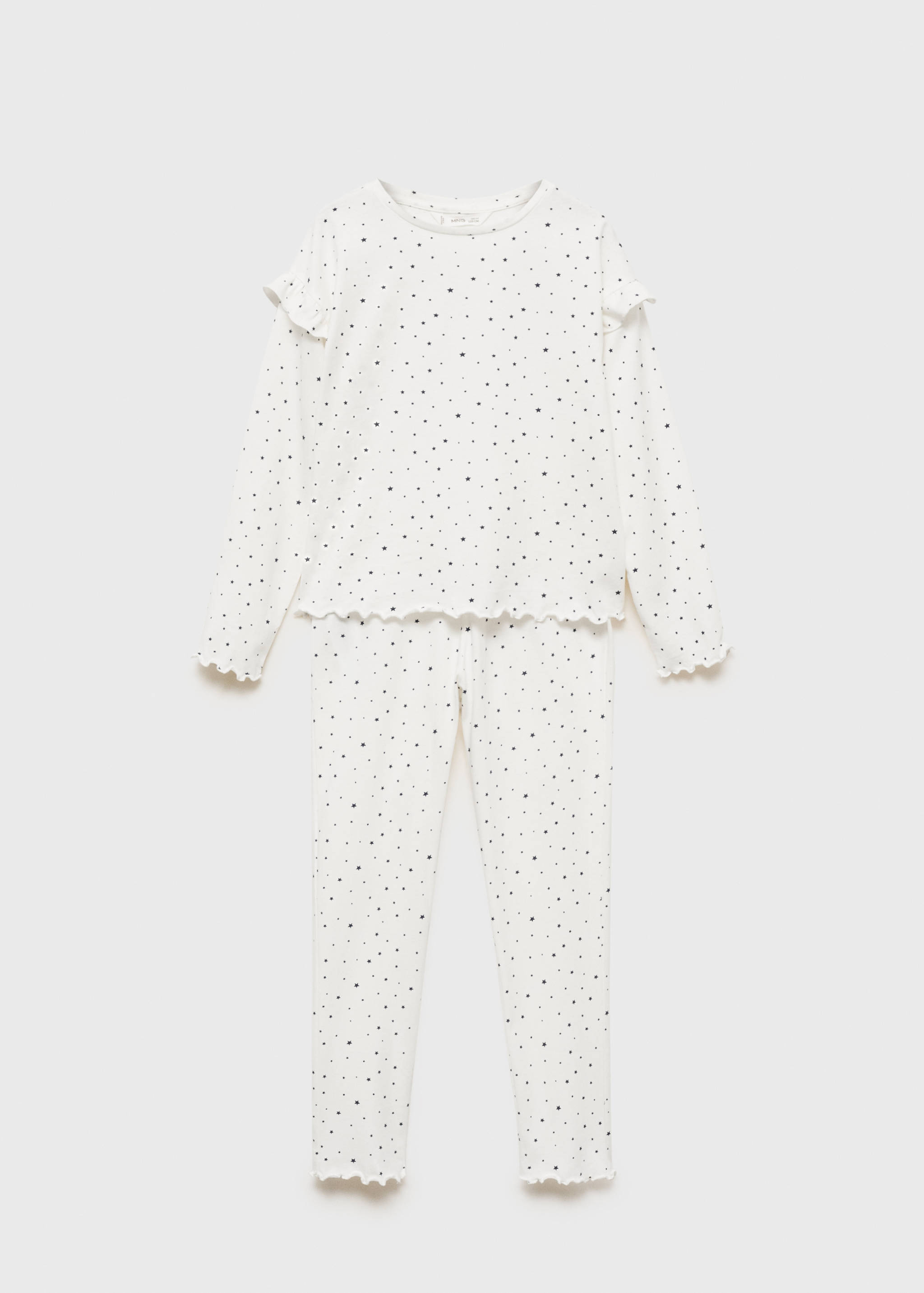 Pyjama long imprimé étoiles - Article sans modèle