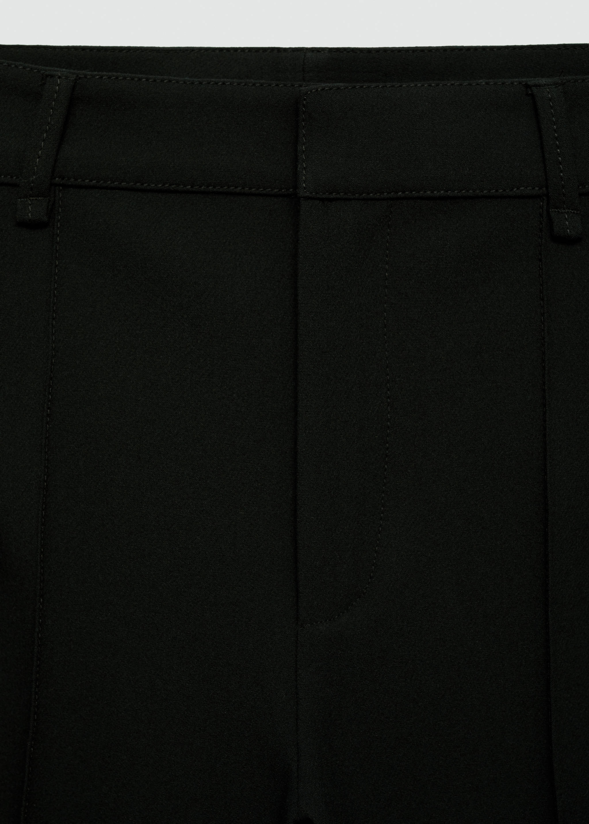 Straight-fit trousers with decorative seams - Details of the article 8