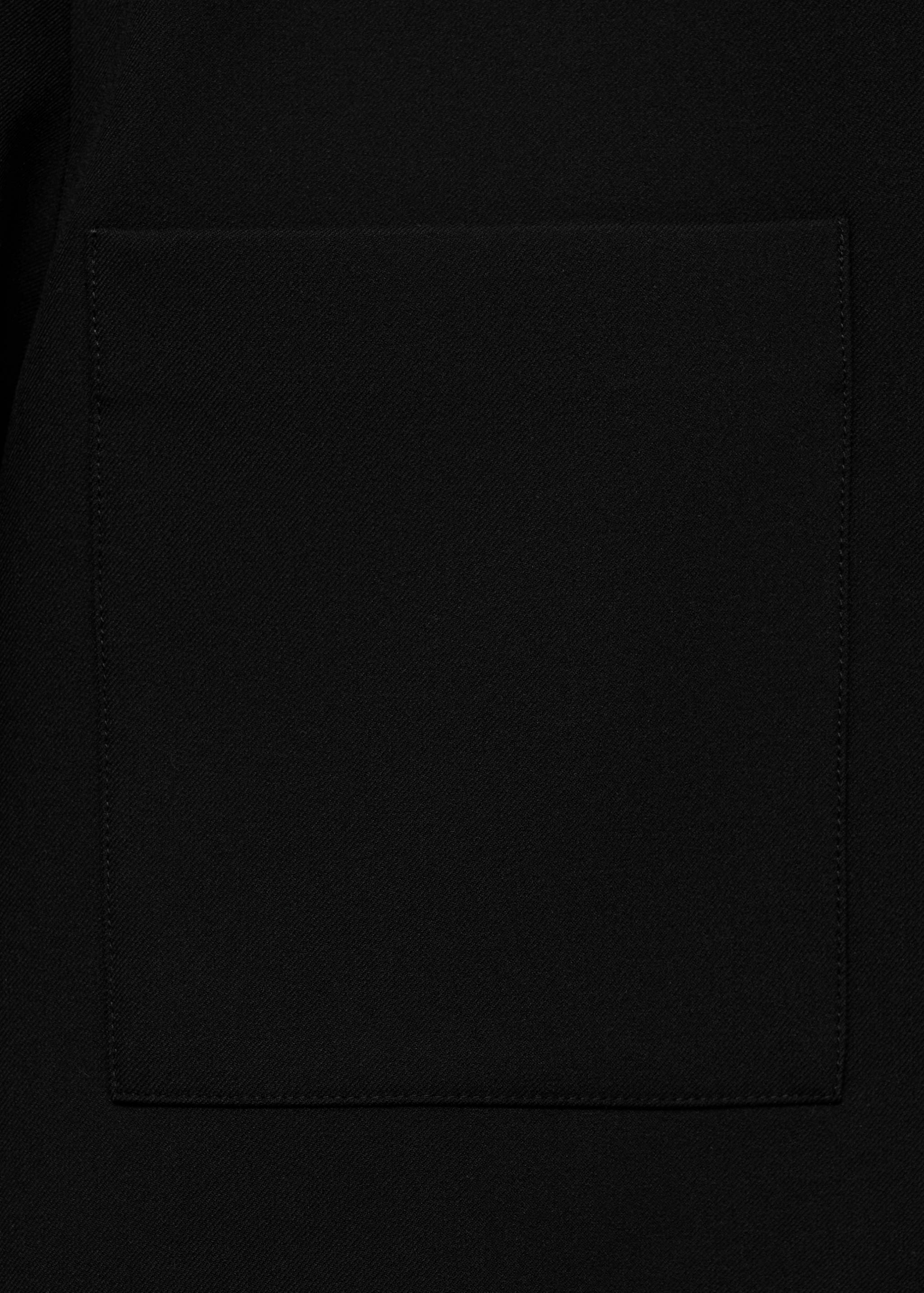 Cropped jacket with pockets - Details of the article 0