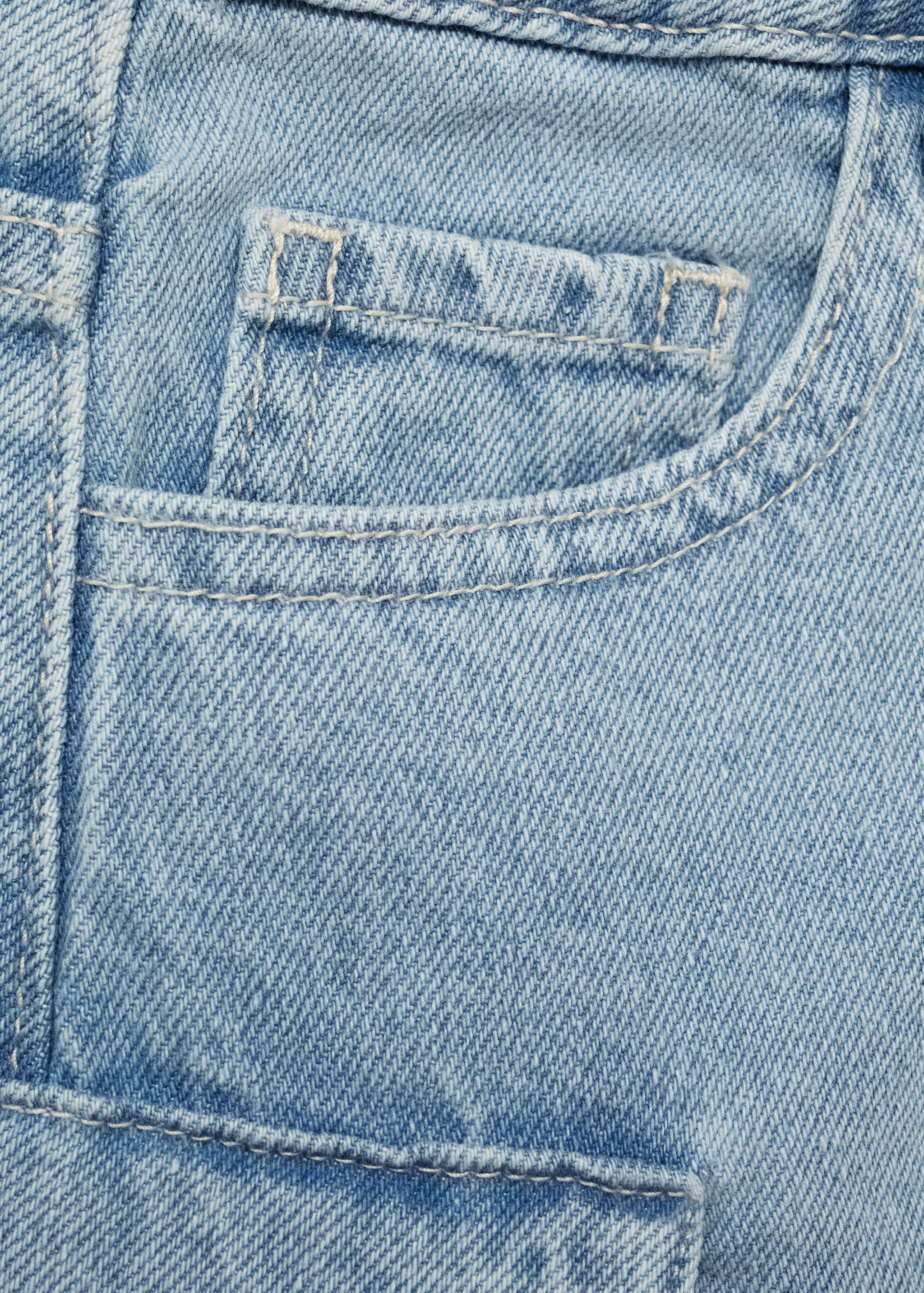 Denim cargo skirt - Details of the article 0