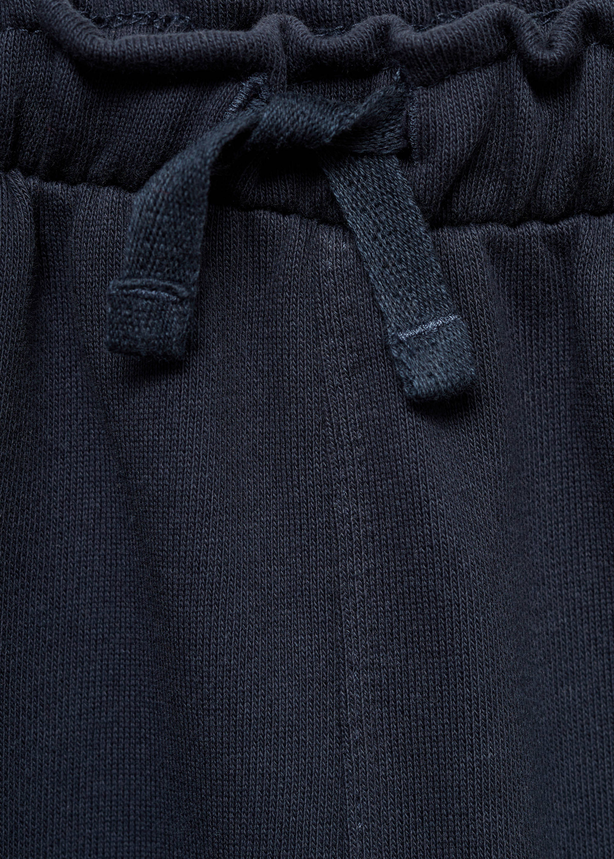 Elastic waist cotton pants - Details of the article 8