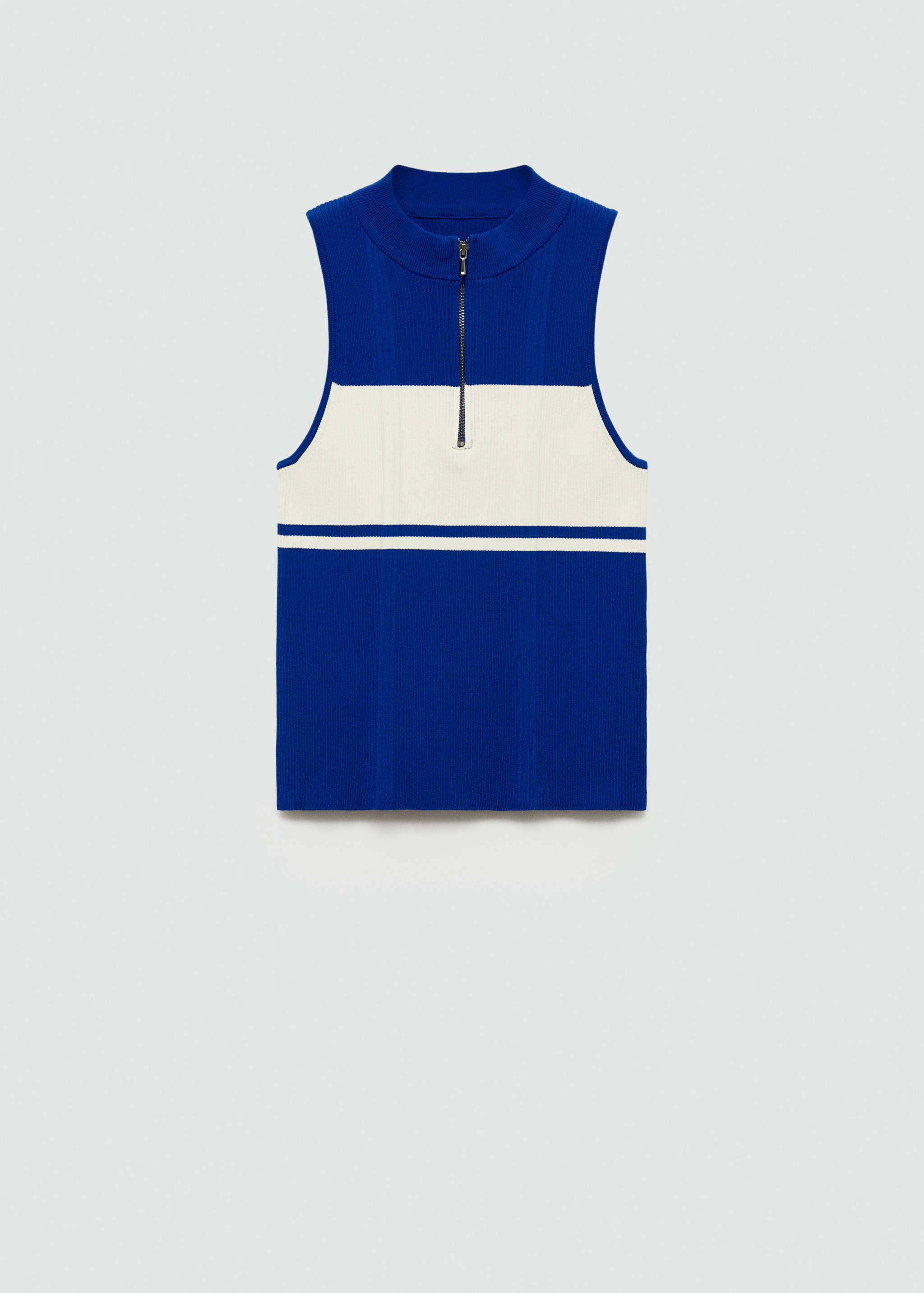 Buttoned round-neck cardigan - Article without model